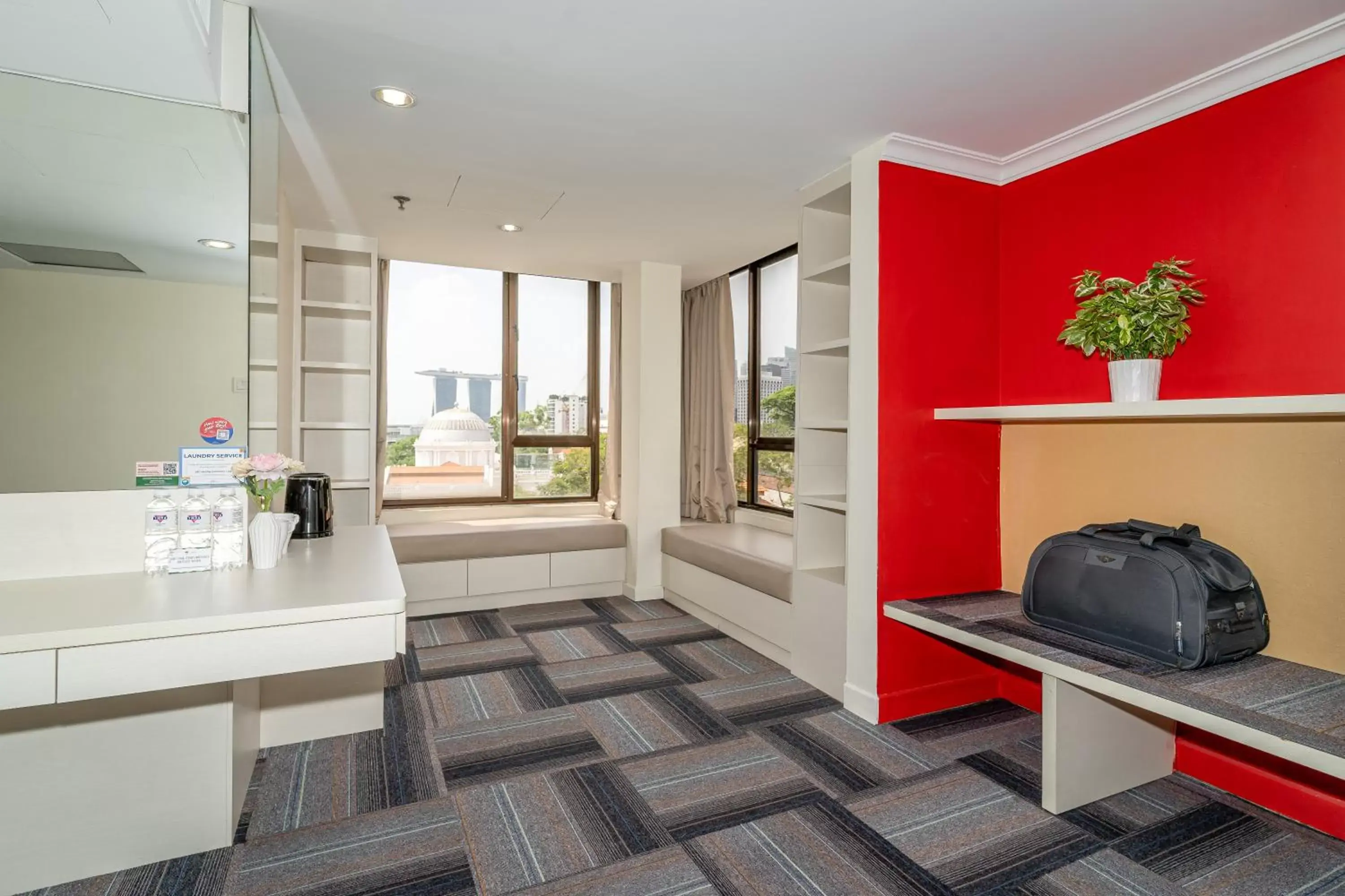 Seating area in YMCA One Orchard