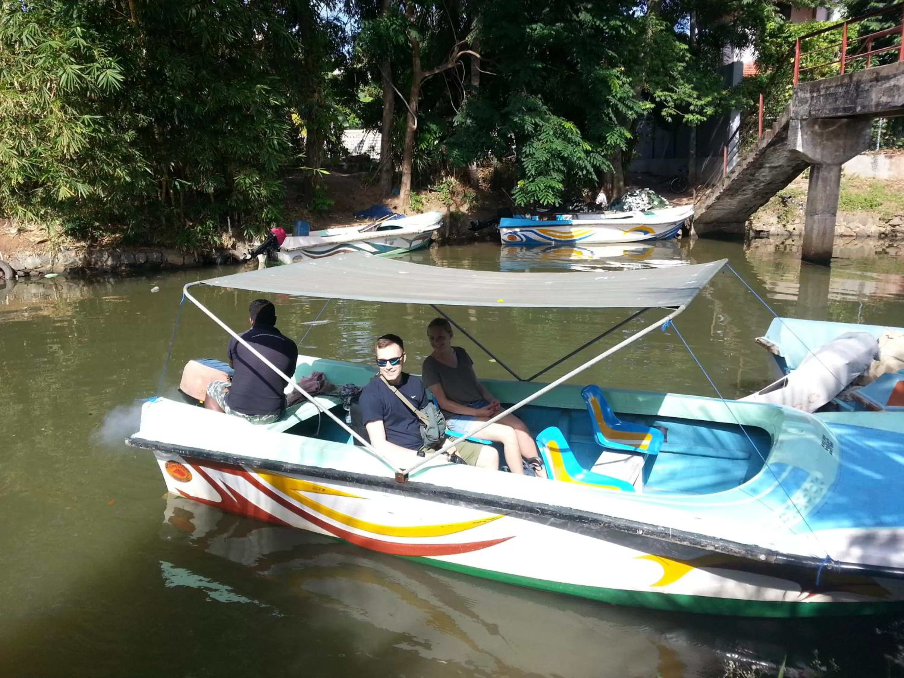 Fishing in Green Wood Villa Negombo