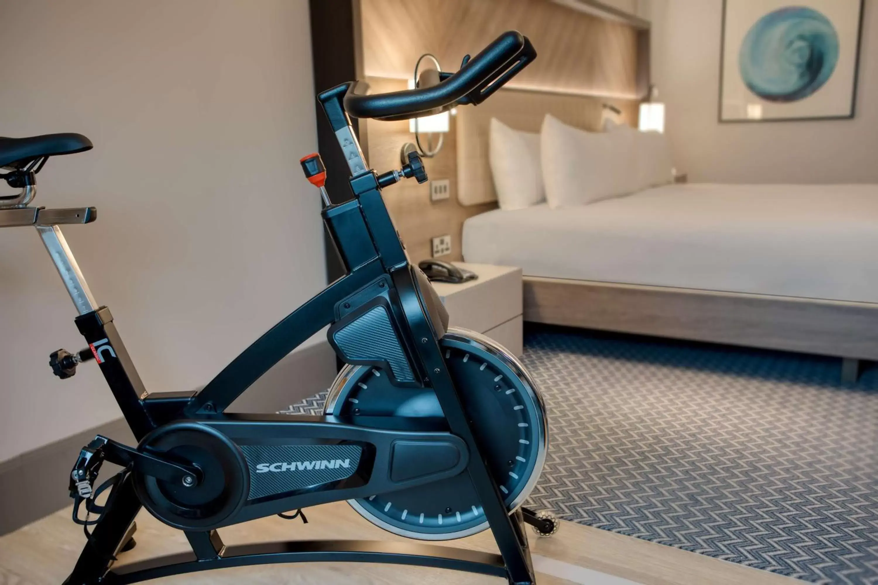 Bedroom, Fitness Center/Facilities in Hilton Glasgow