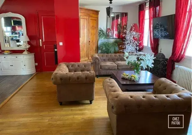 Seating Area in Chez Patou