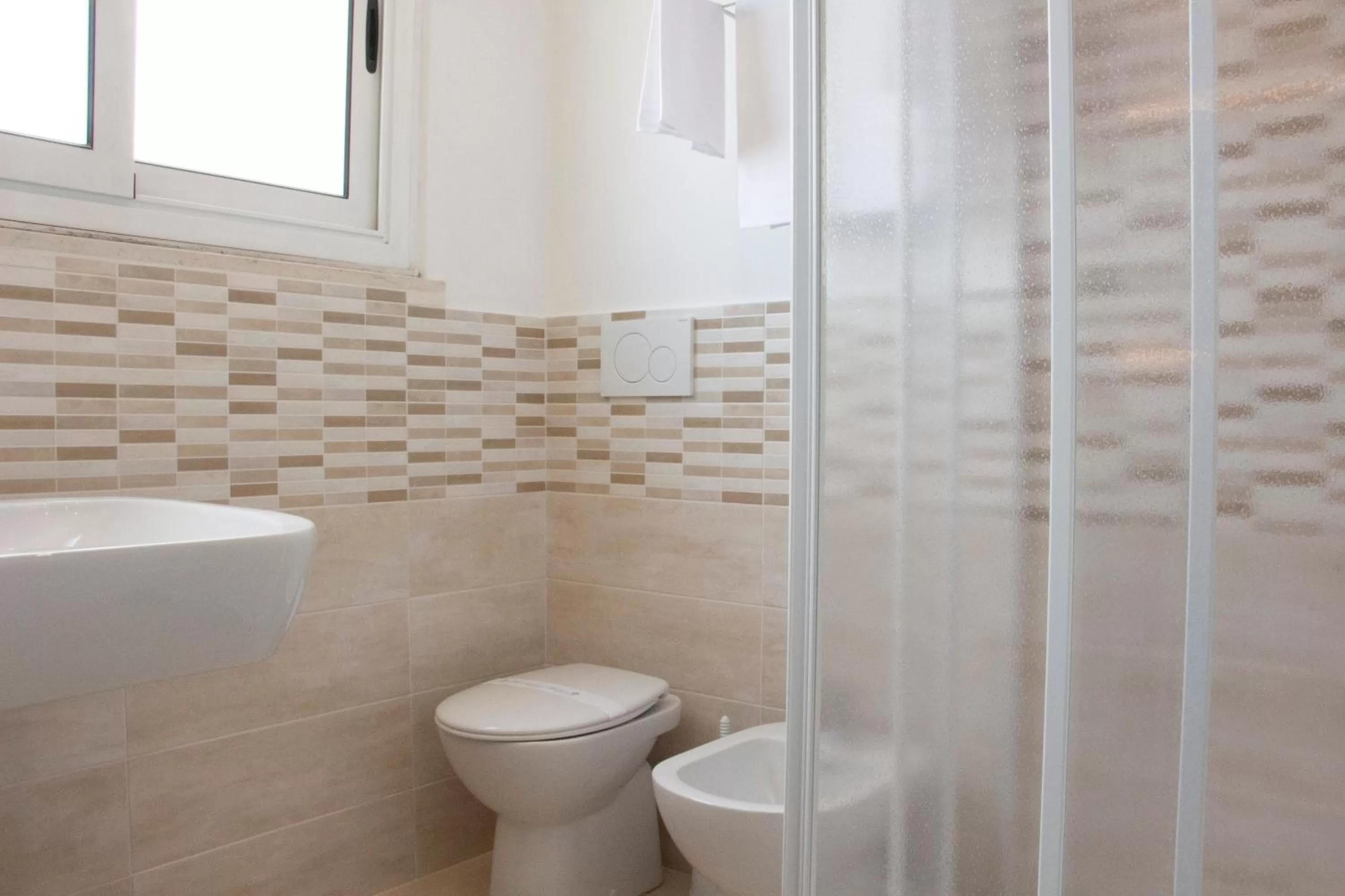 Bathroom in Hotel Mediterraneo