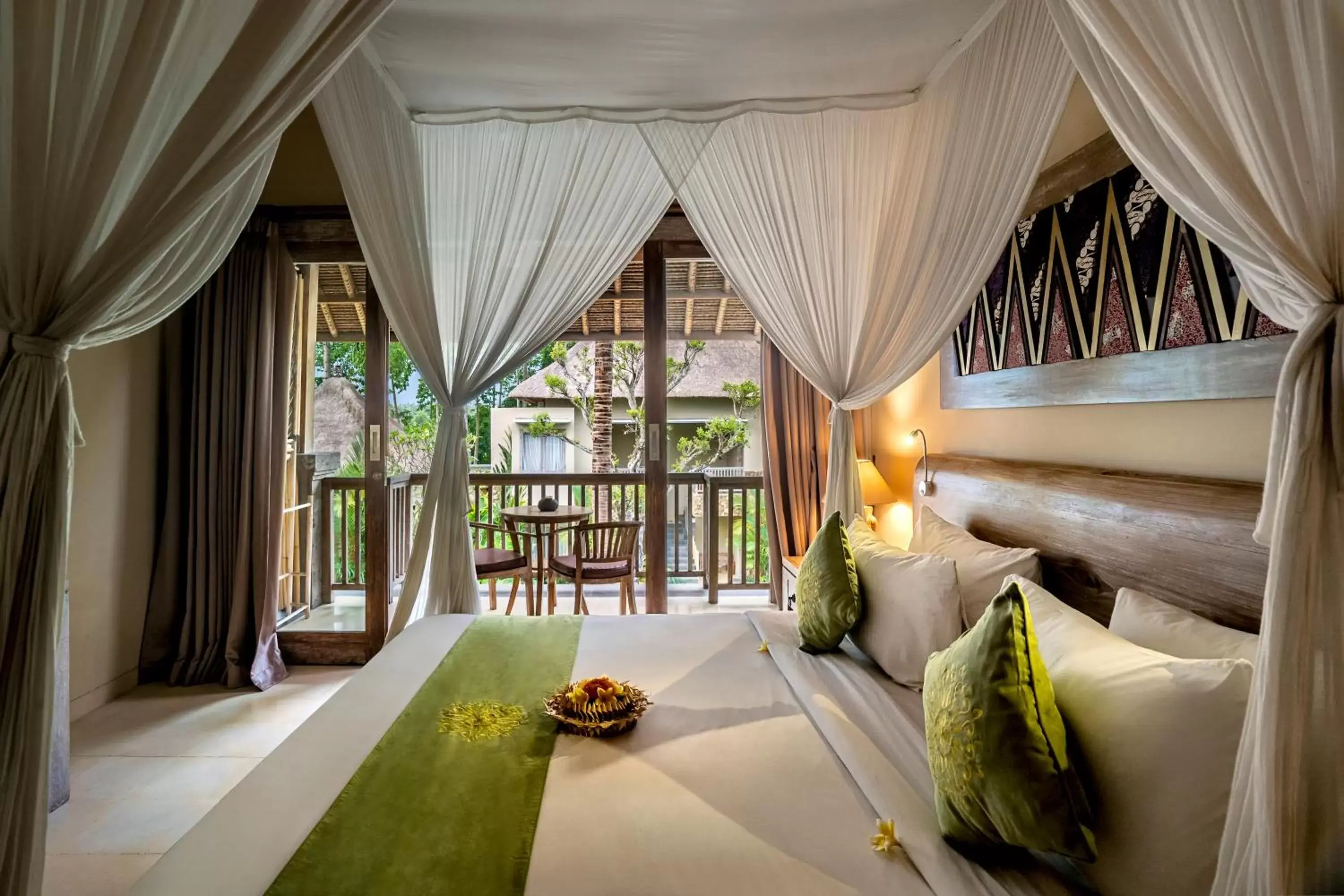 Bed in The Alena a Pramana Experience