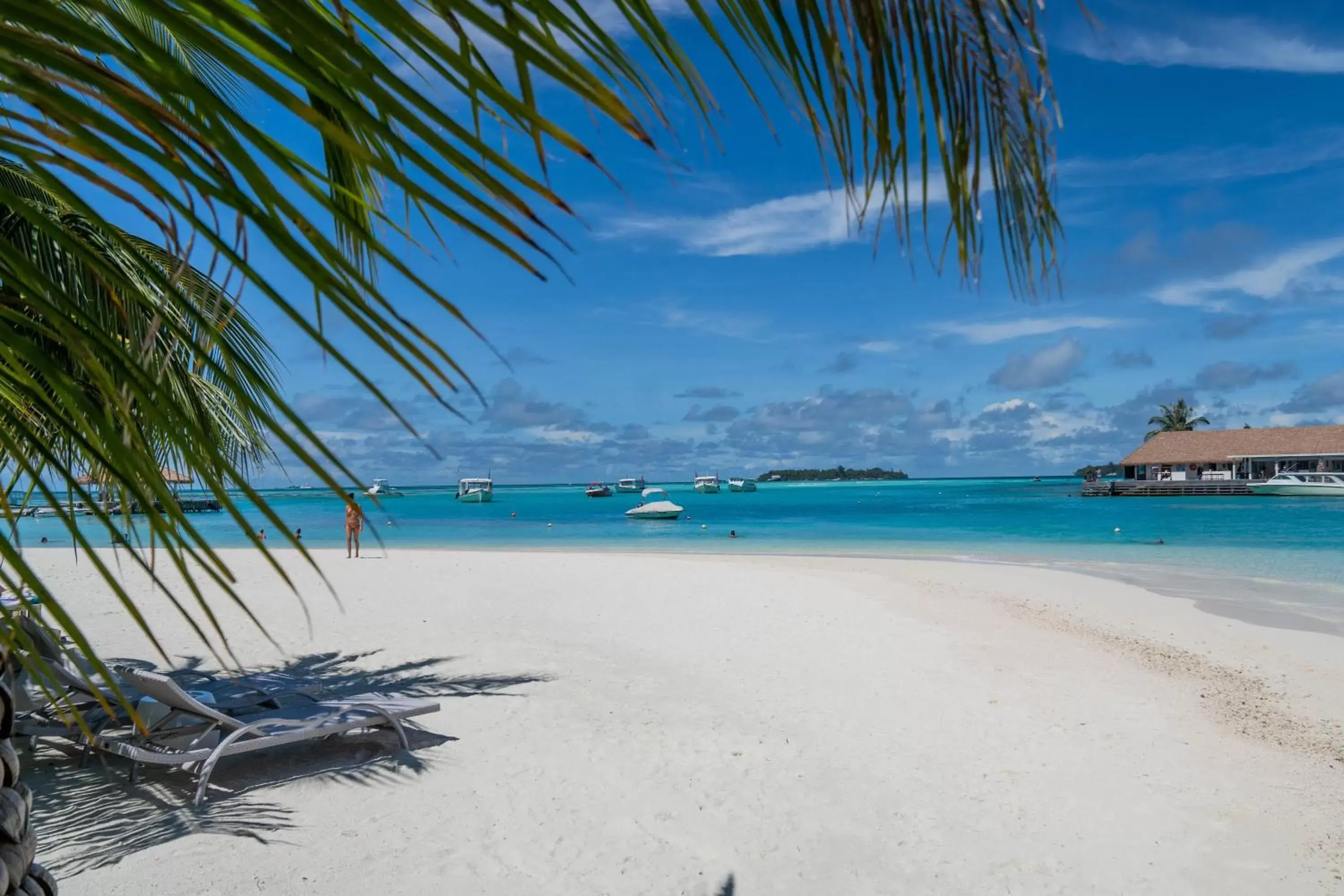 Beach in Holiday Inn Resort Kandooma Maldives - Kids Stay & Eat Free