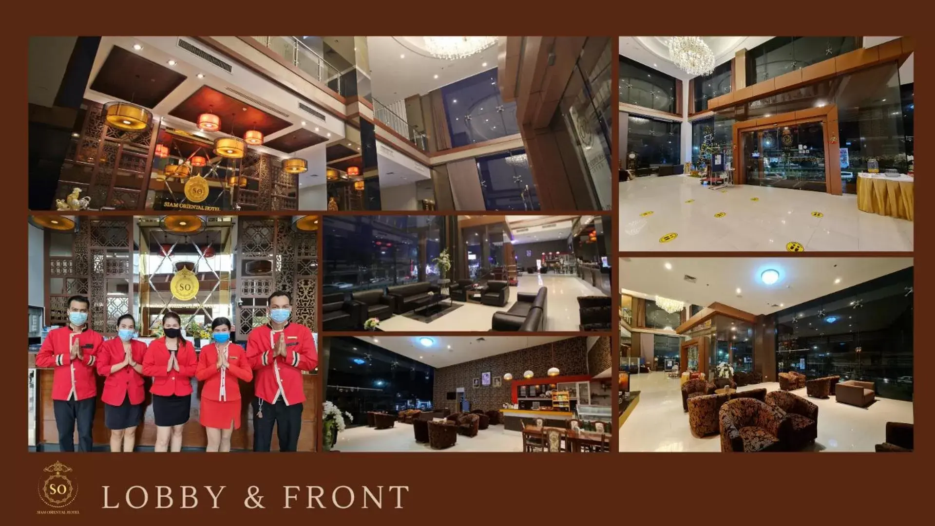 Lobby or reception in Siam Oriental Hotel Lobby or reception in Siam Oriental Hotel