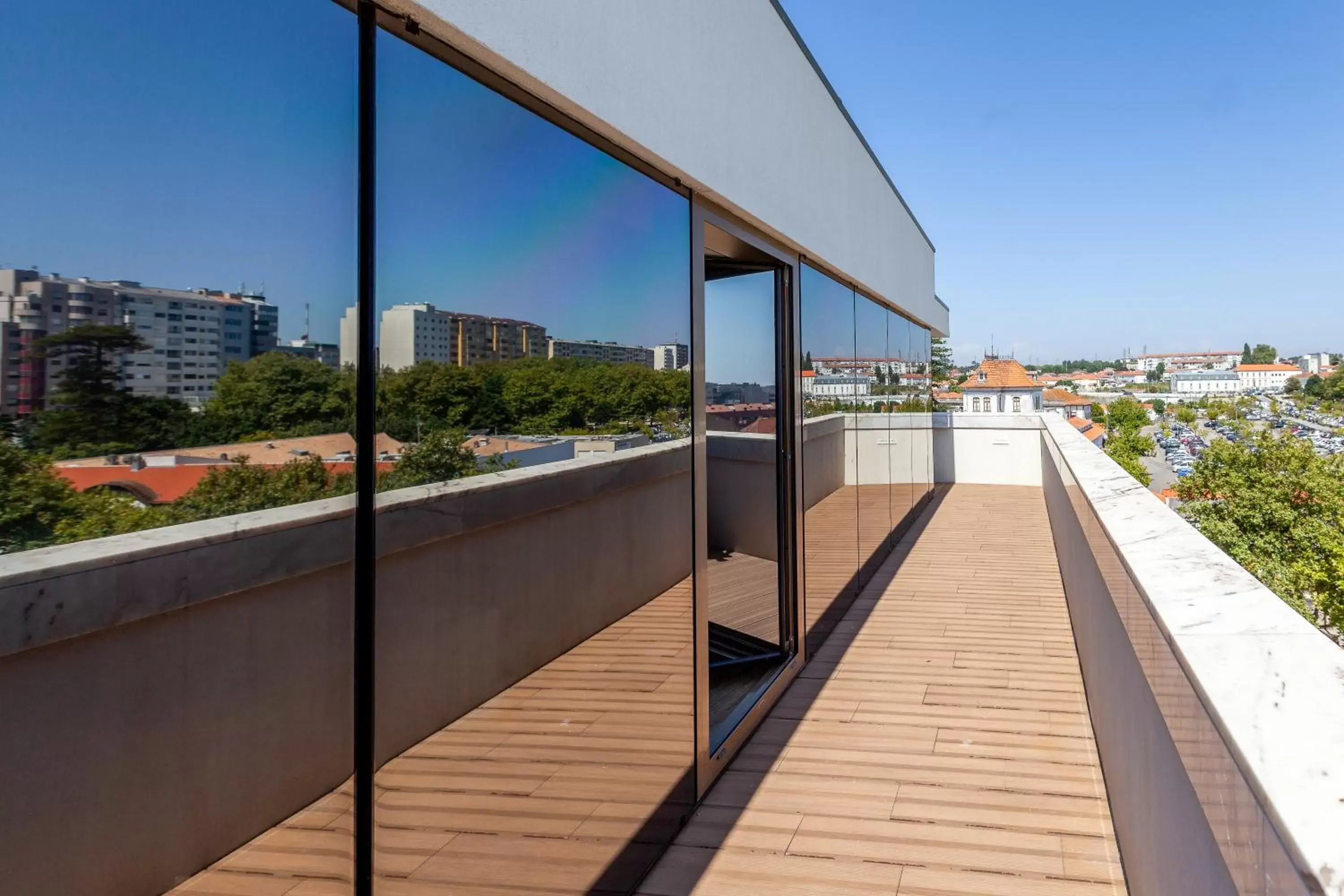 Balcony/Terrace in Sea Porto Hotel