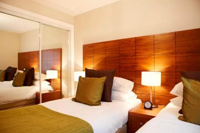 Bedroom, Bed in The Knight Residence by Mansley