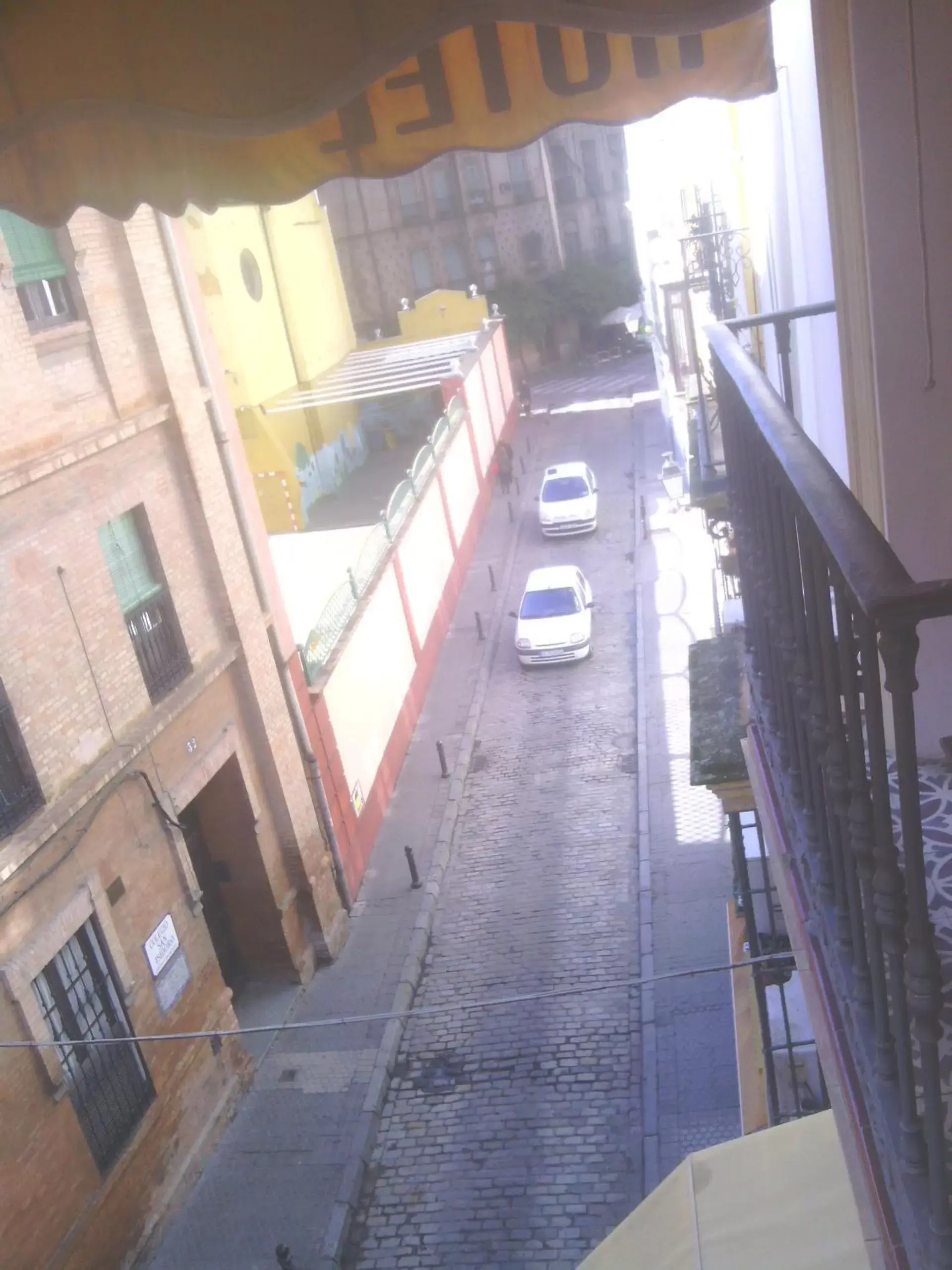 View (from property/room), Balcony/Terrace in Hotel Goya