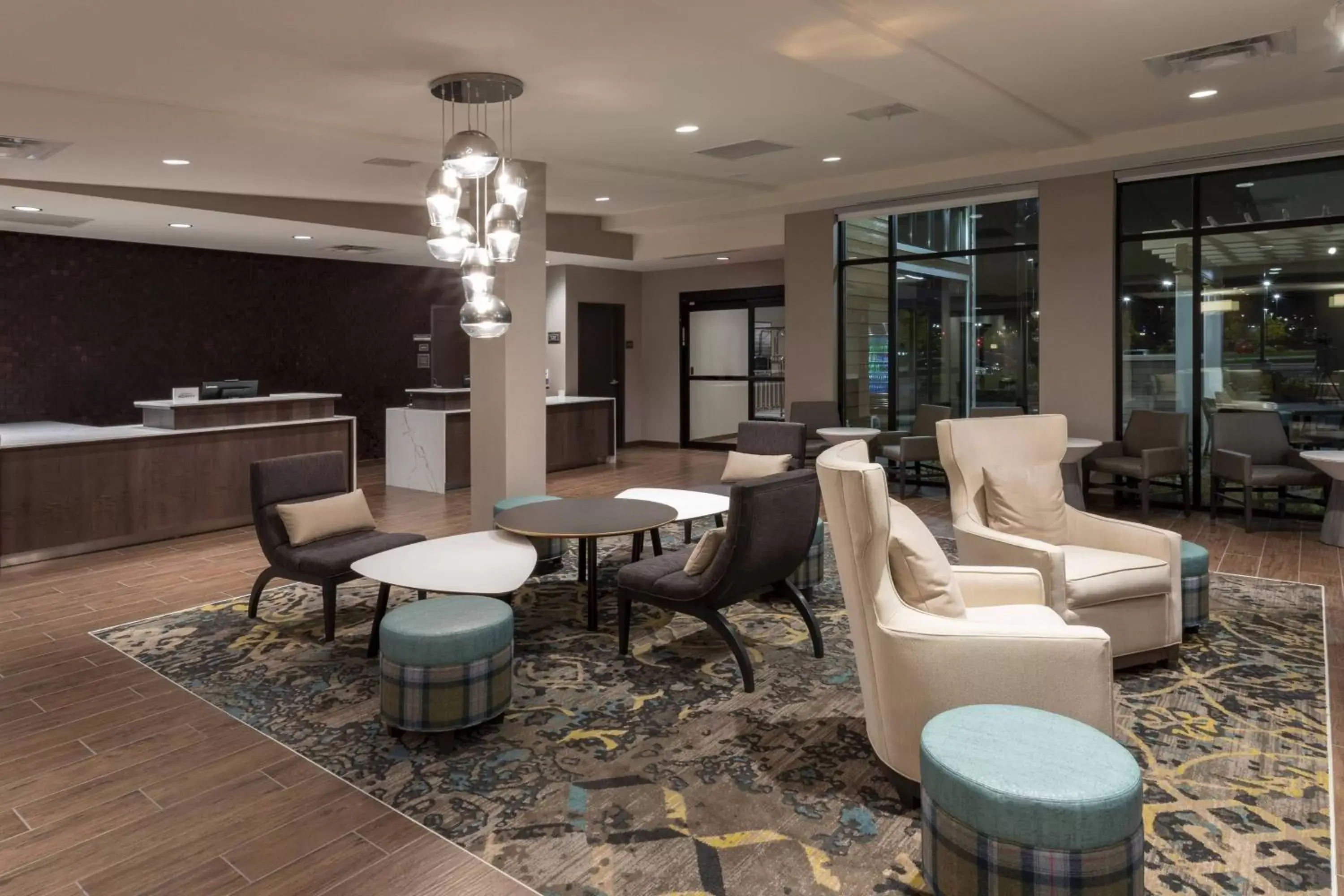 Lobby or reception, Lounge/Bar in Residence Inn Minneapolis Maple Grove/Arbor Lakes