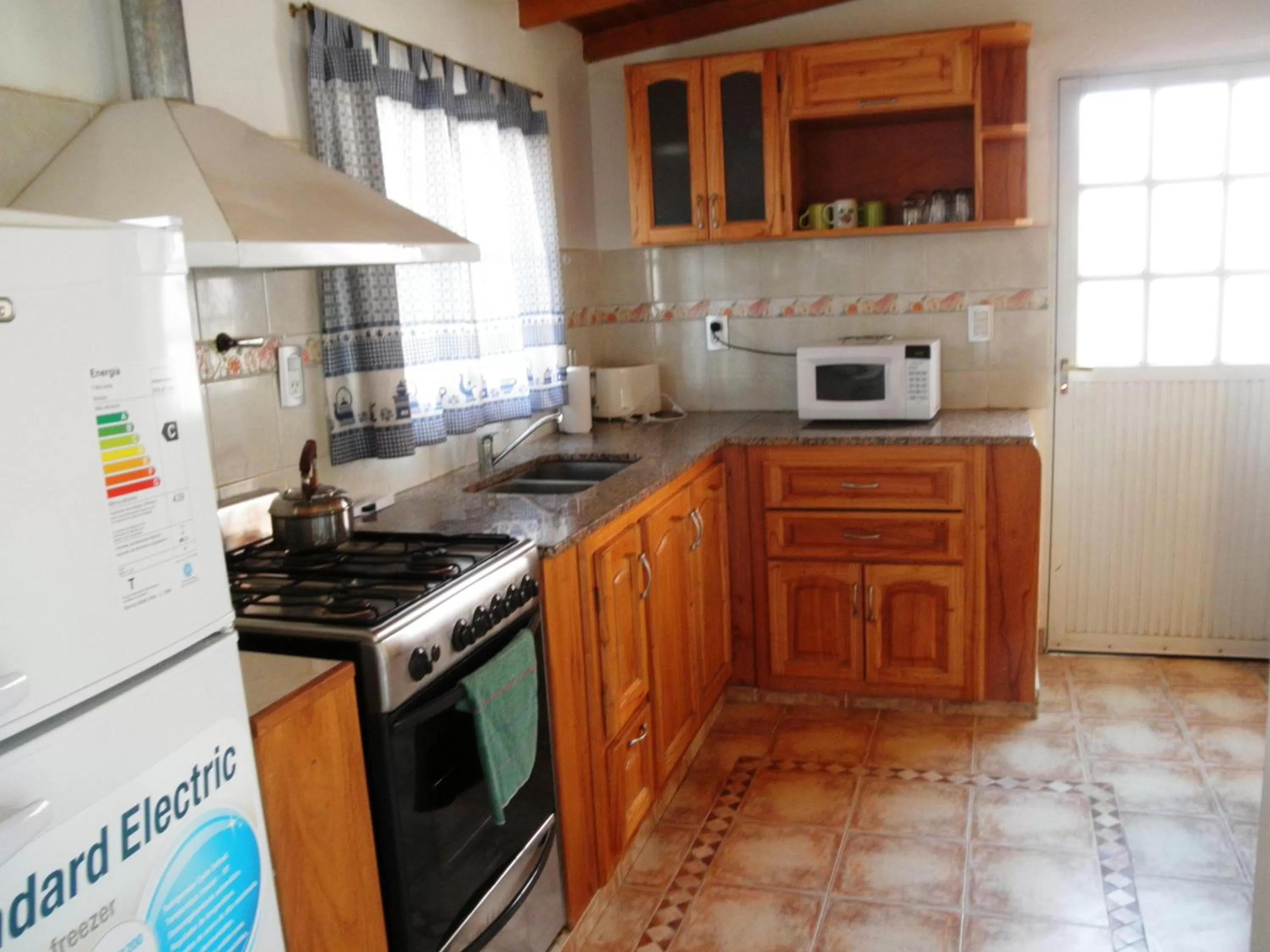 Kitchen or kitchenette in Complejo Solar Apart