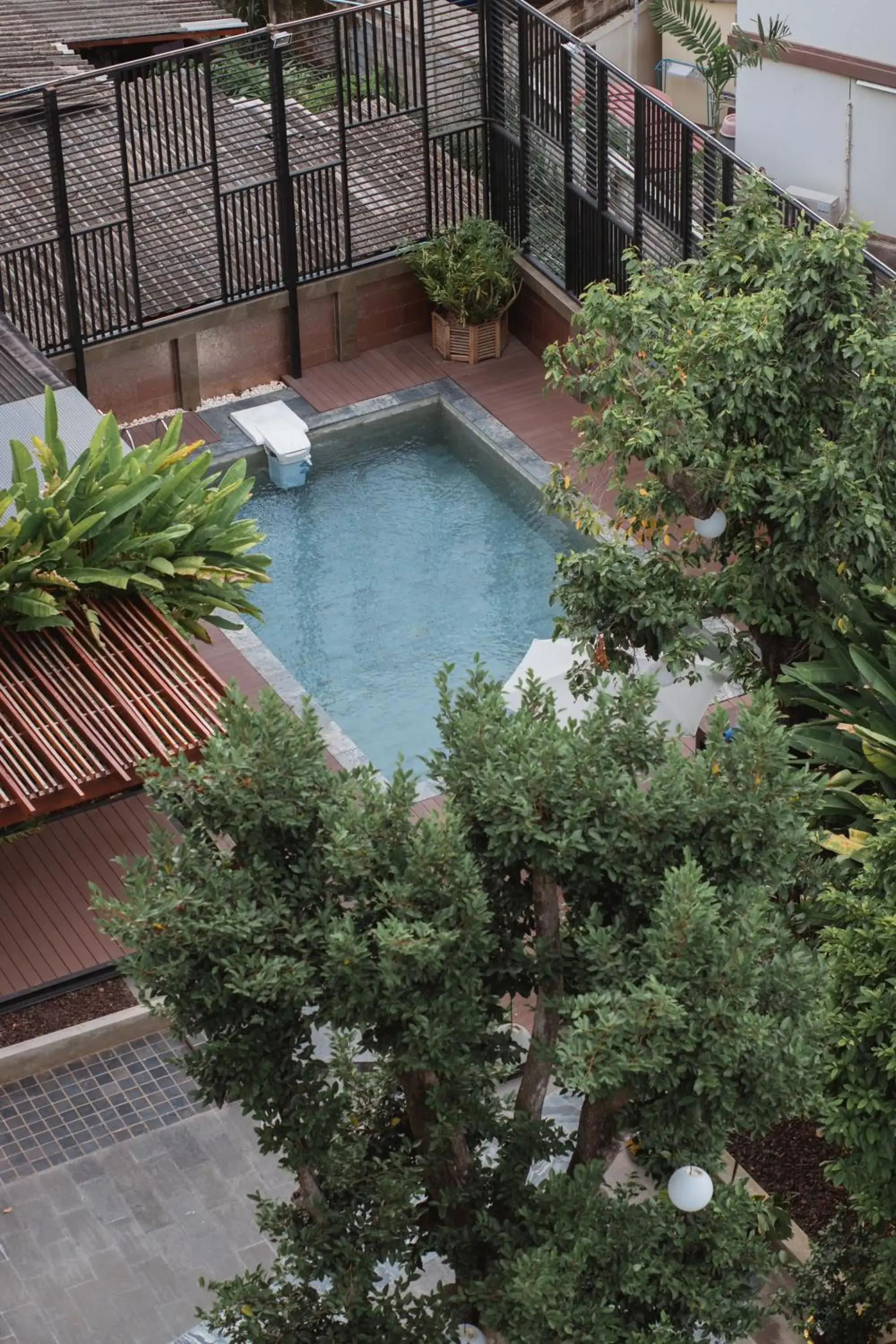 Swimming pool, Pool View in Sanae' Hotel Chiang Mai
