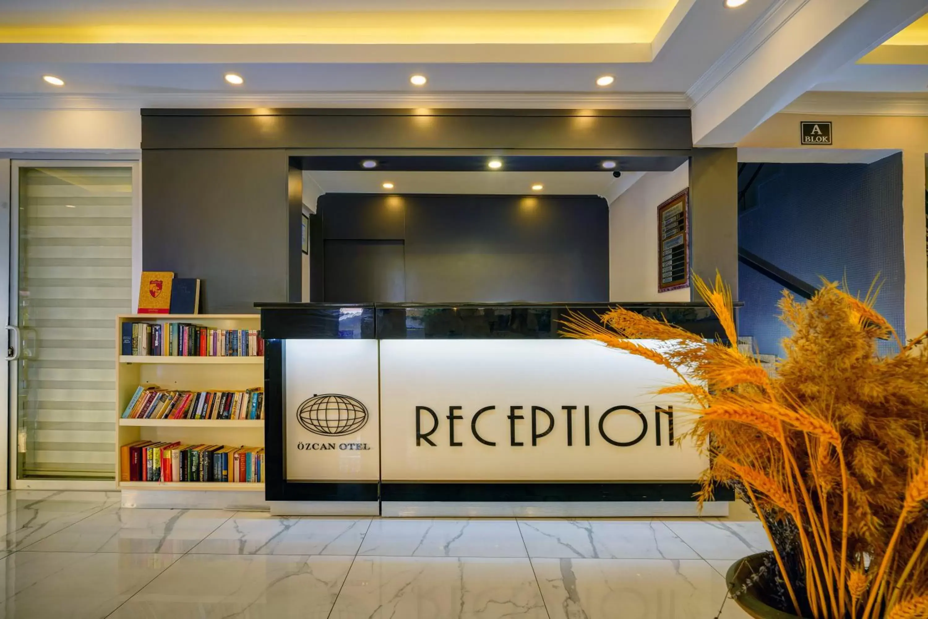 Lobby or reception in Ozcan Hotel