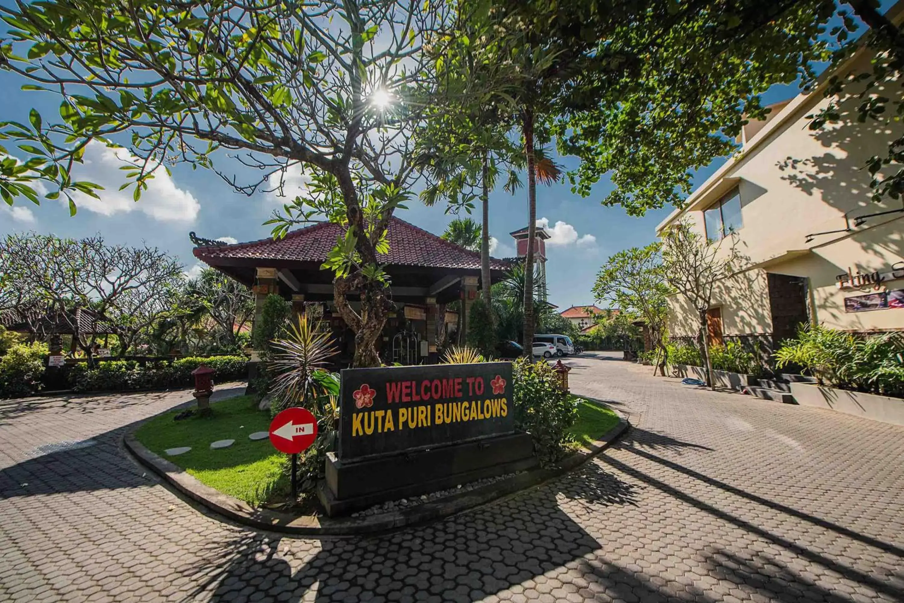 Facade/entrance, Property Building in Kuta Puri Bungalows, Villas and Resort