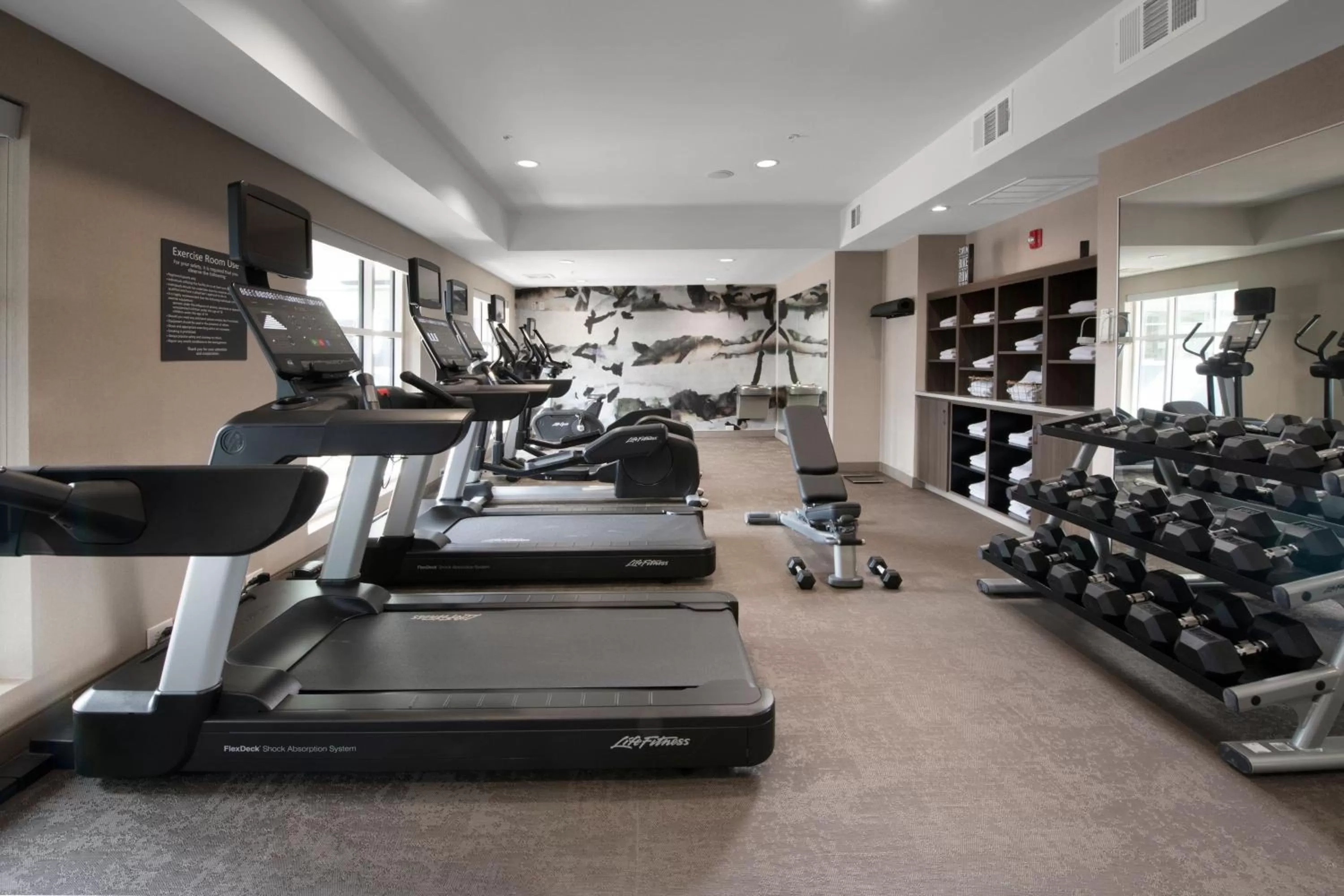 Fitness centre/facilities in Residence Inn by Marriott Texarkana