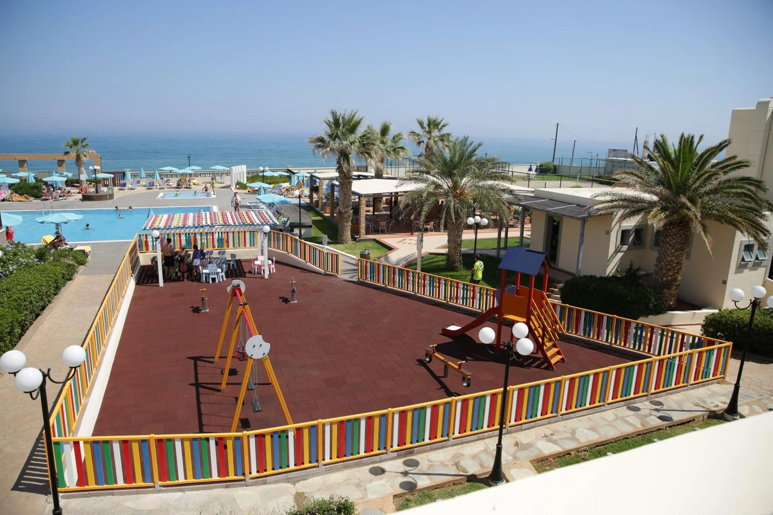 Children play ground in Europa Beach Hotel