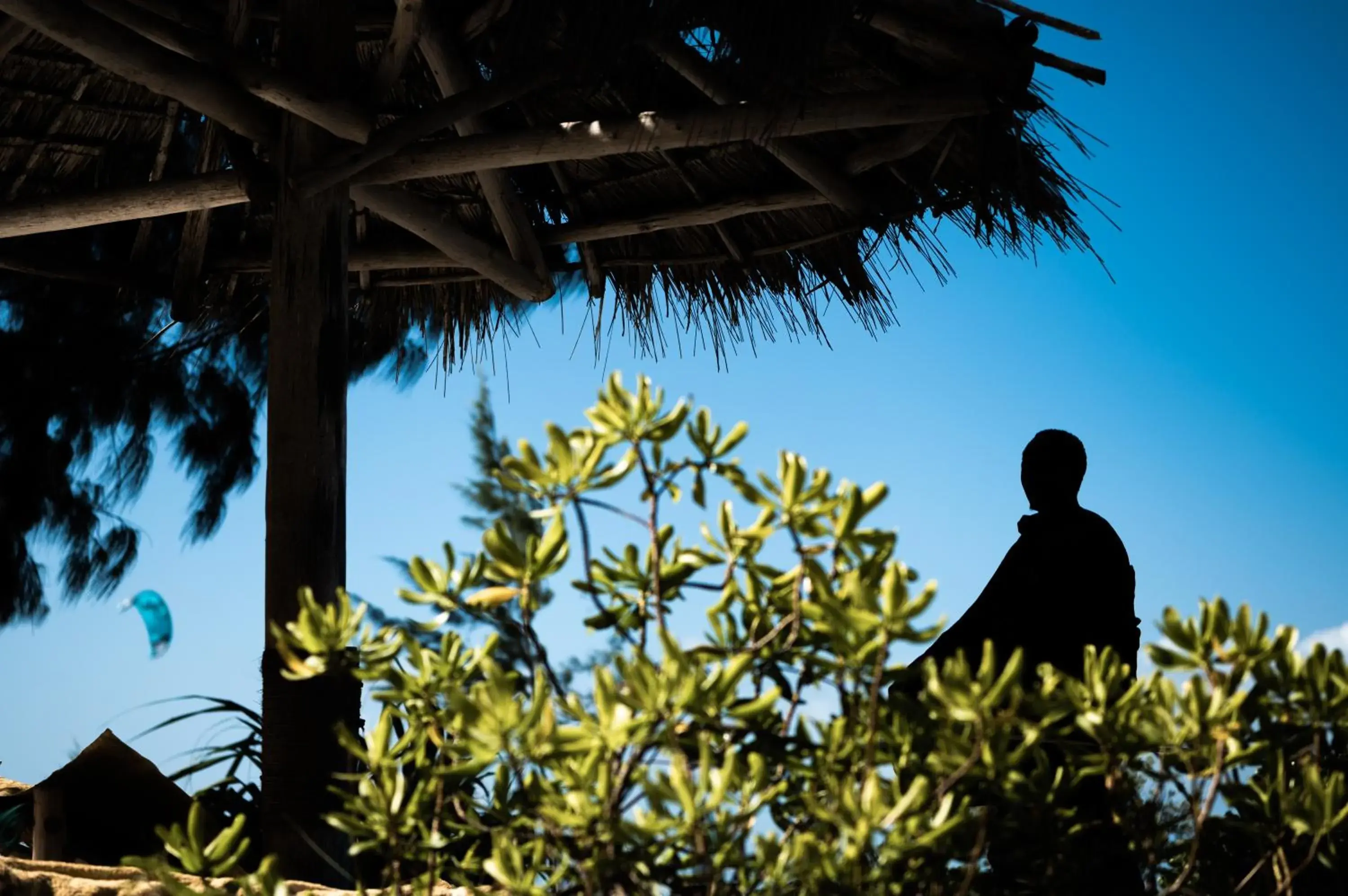 People in Hakuna Majiwe Beach Lodge Zanzibar