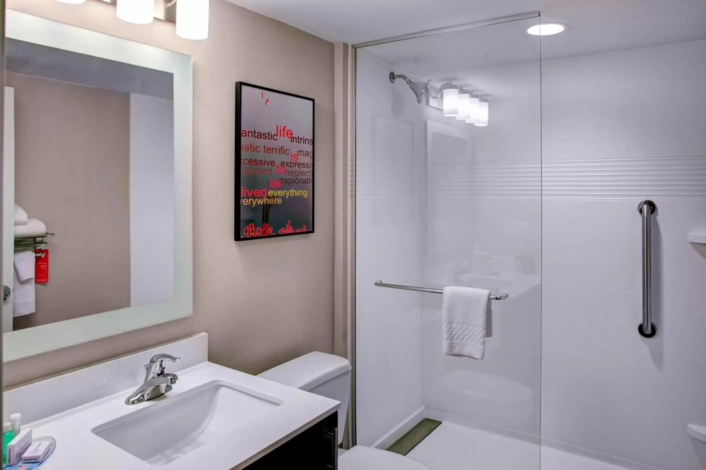 Bathroom in TownePlace Suites by Marriott Macon Mercer University