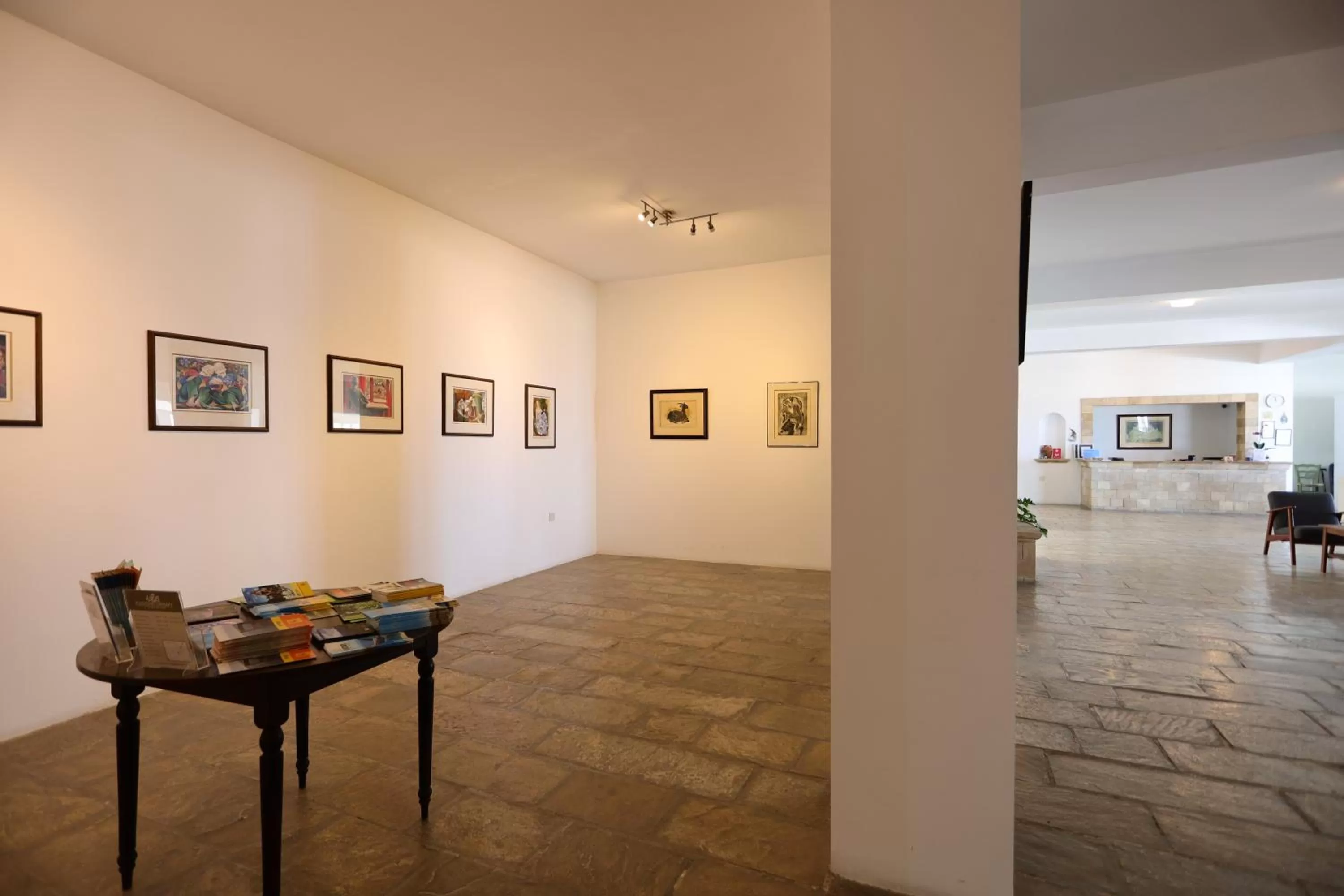 Lobby or reception in Axiothea Hotel