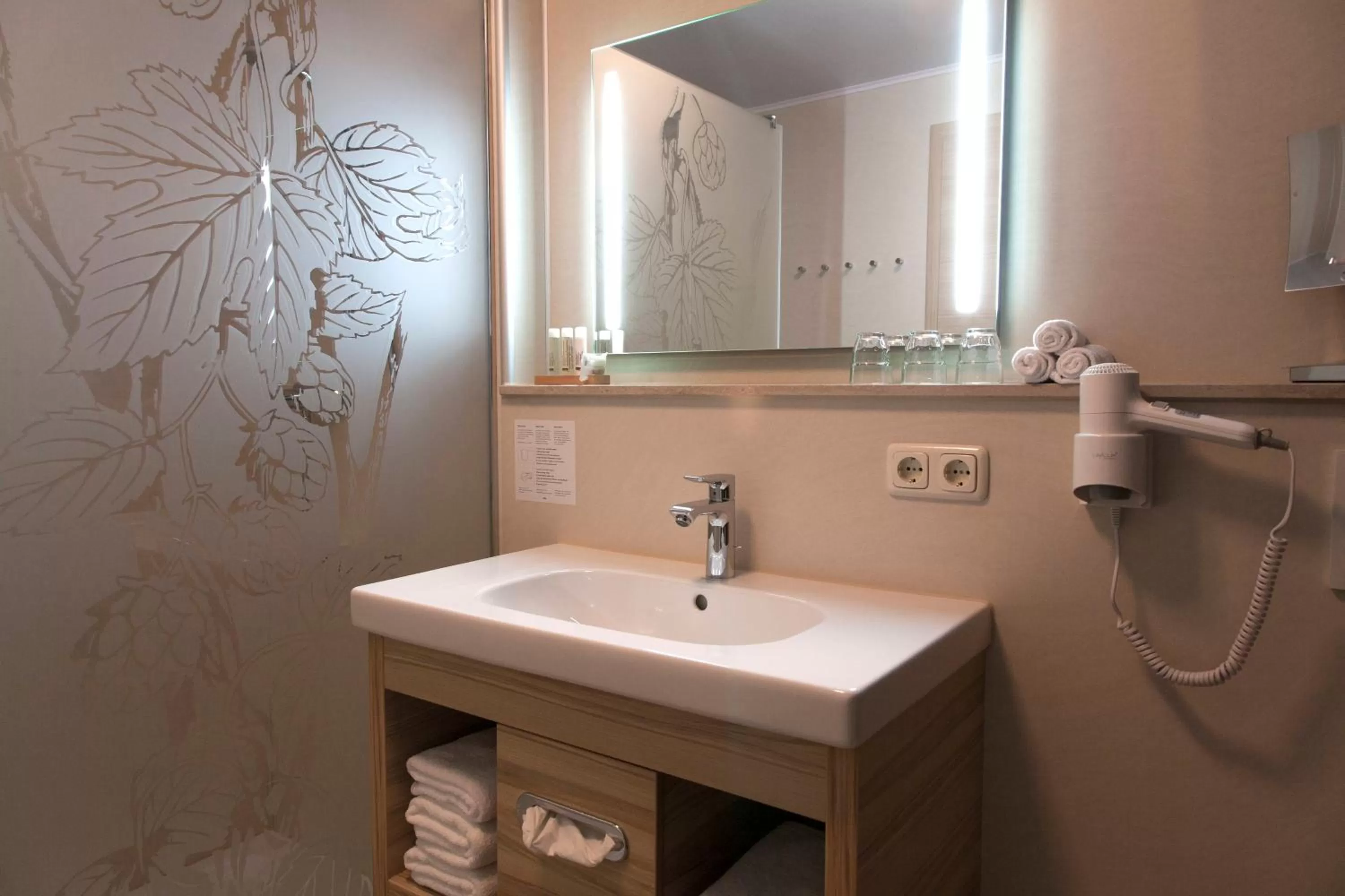 Bathroom in Hotel Straßhof