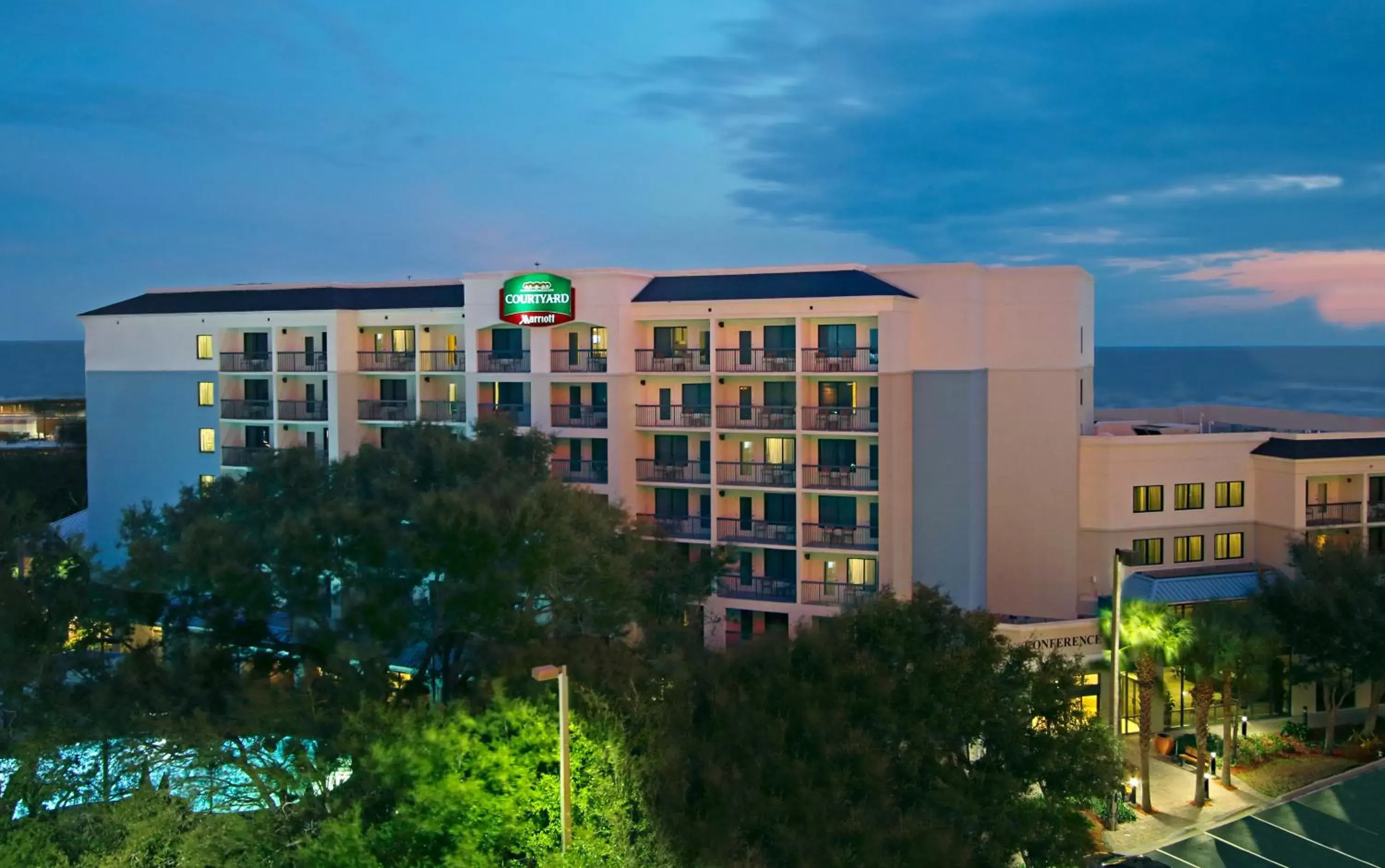 Property Building in Courtyard by Marriott Cocoa Beach Cape Canaveral