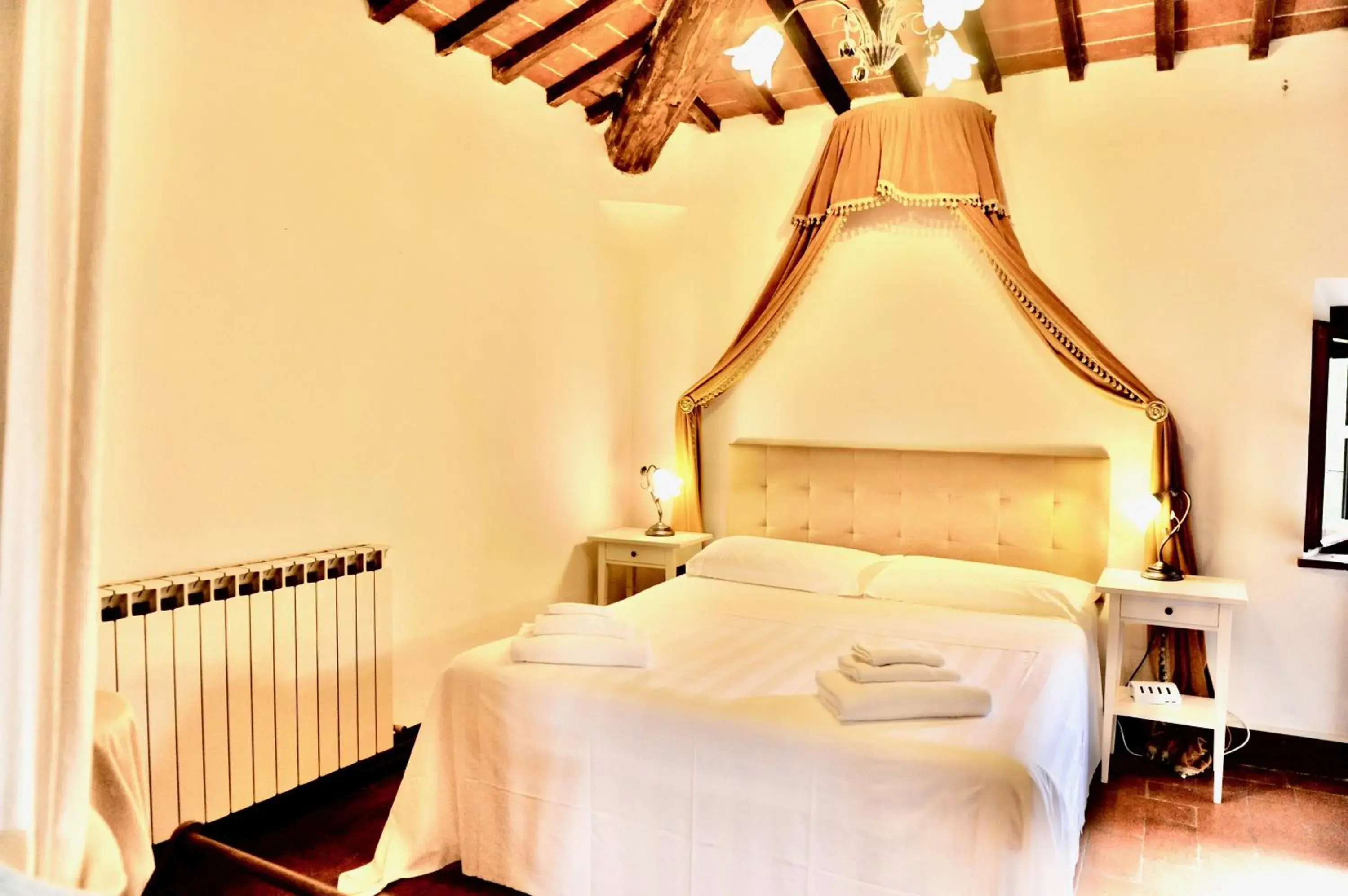 Bed in Villa Schiatti