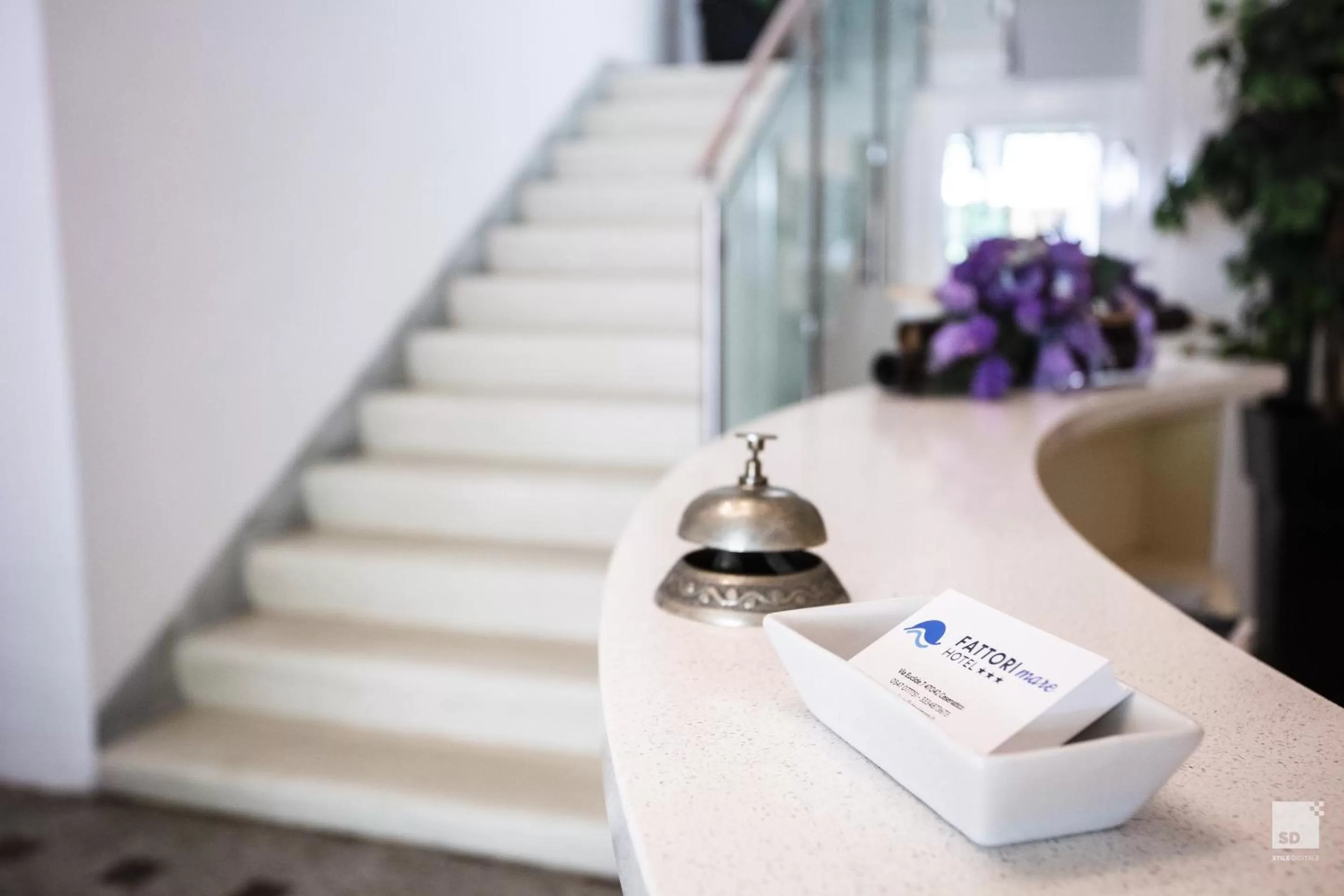 Lobby or reception in Hotel Fattori Mare