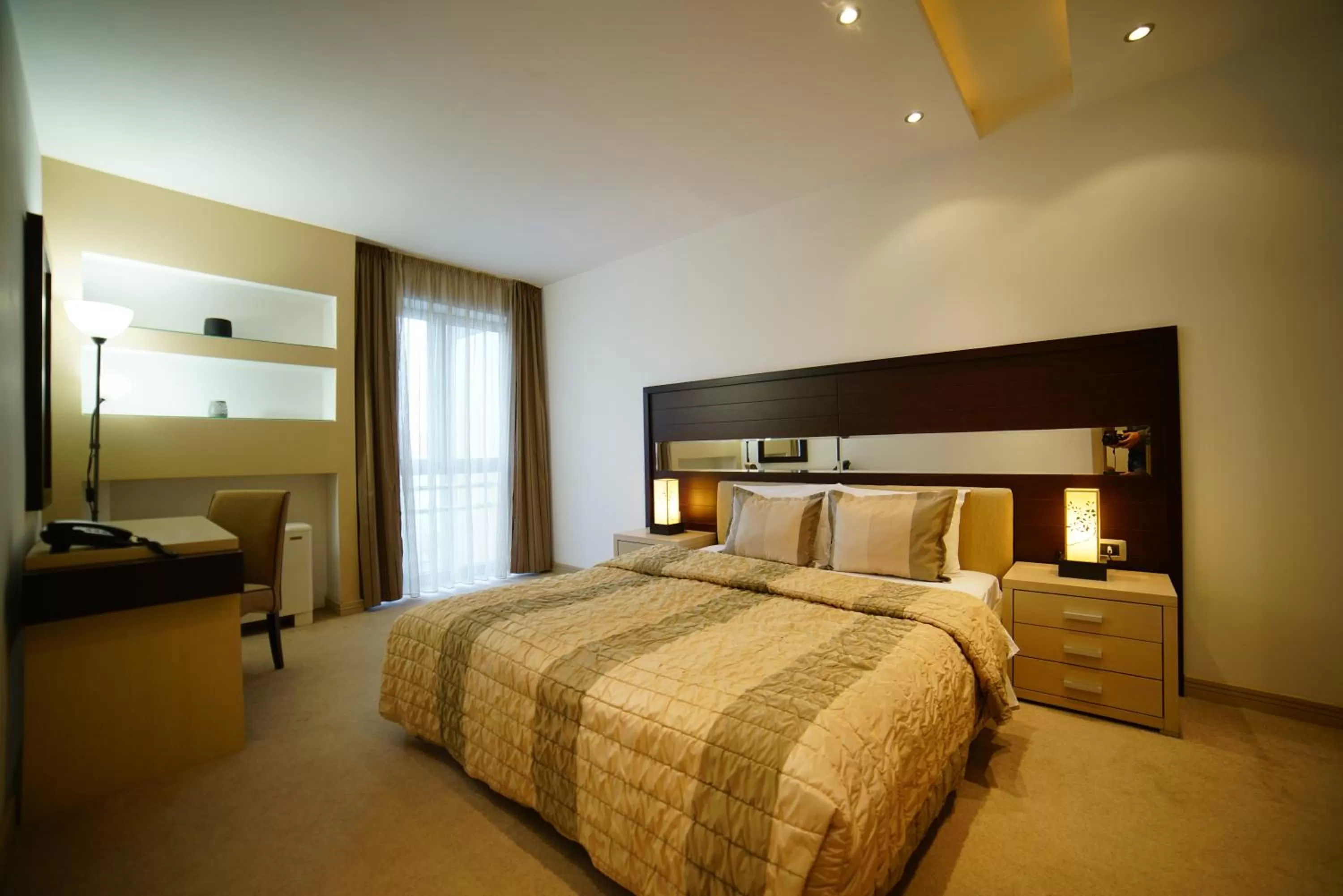 Bed in Hotel Vojvodina