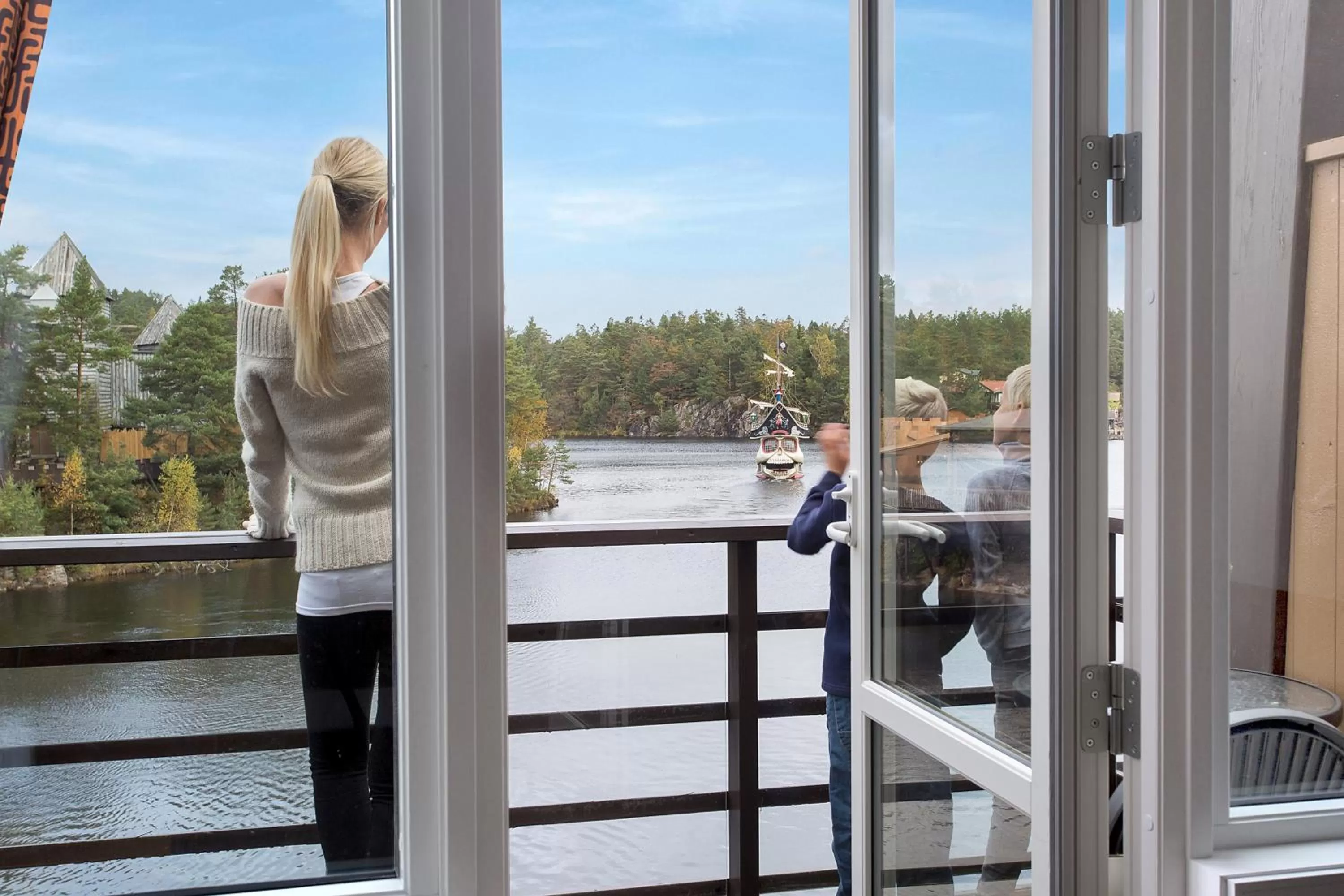 Double Room with Balcony in Dyreparken Hotell