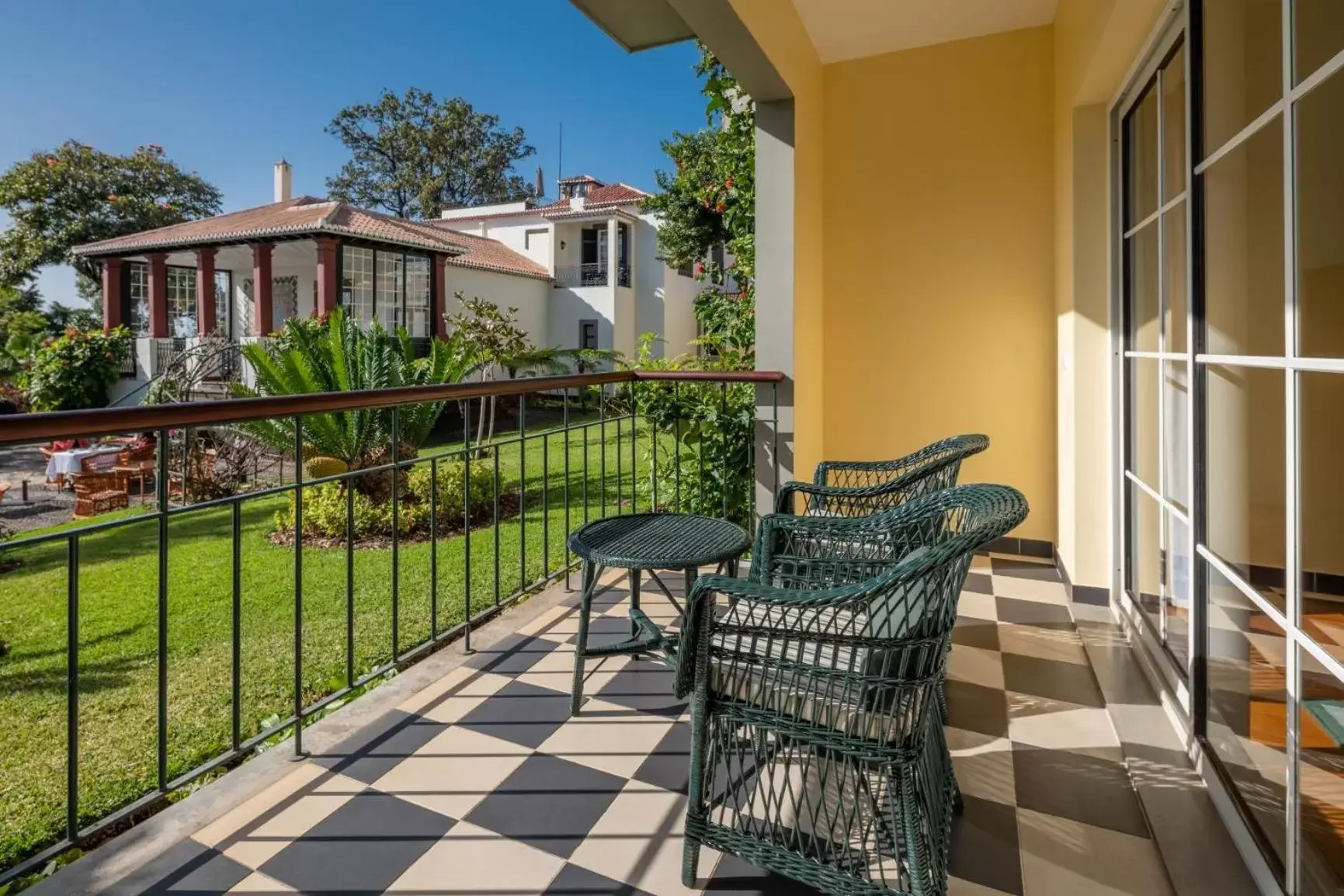 Garden view in Quinta Jardins do Lago