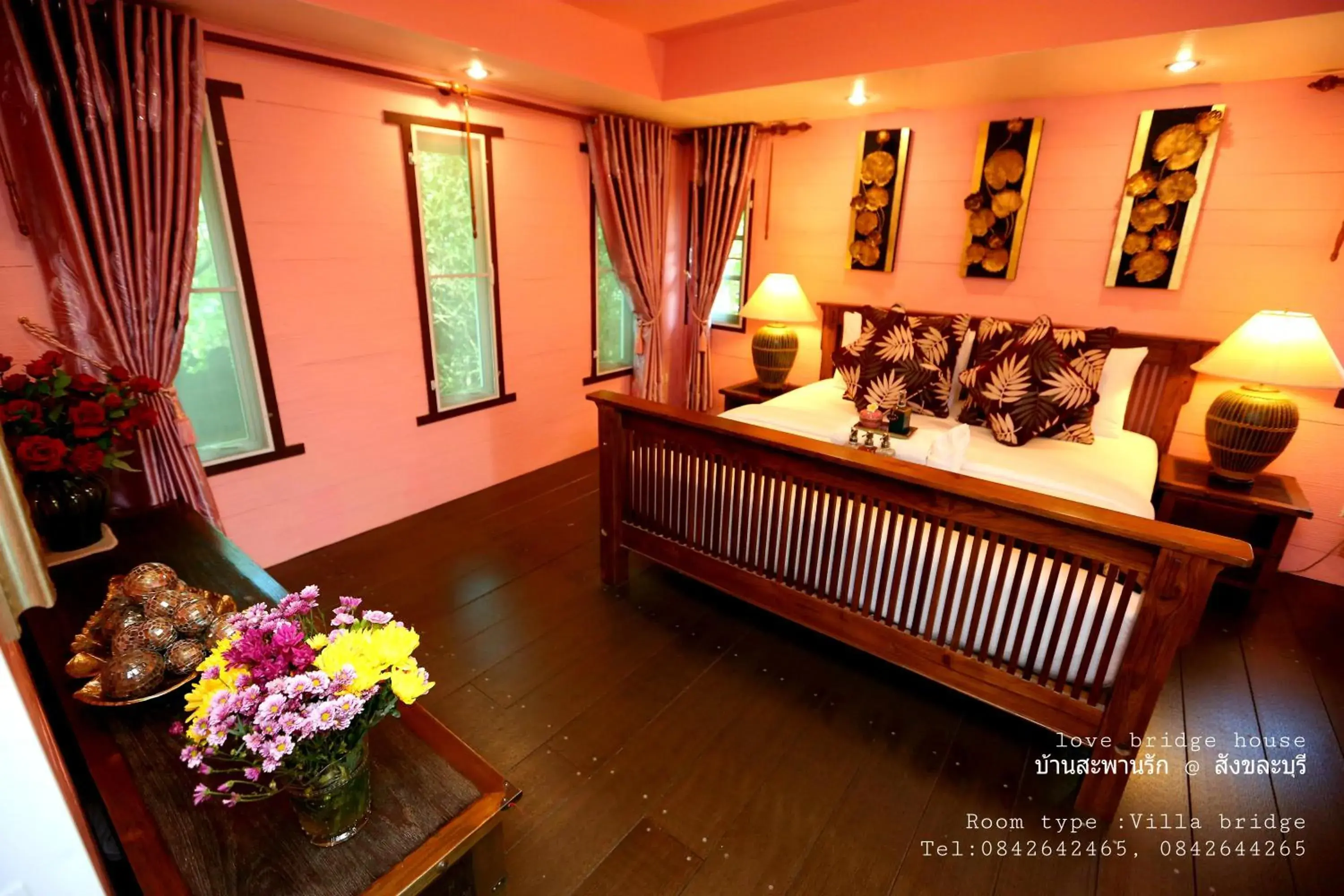 Bed in Love Bridge House บ้านสะพานรัก Bed in Love Bridge House บ้านสะพานรัก