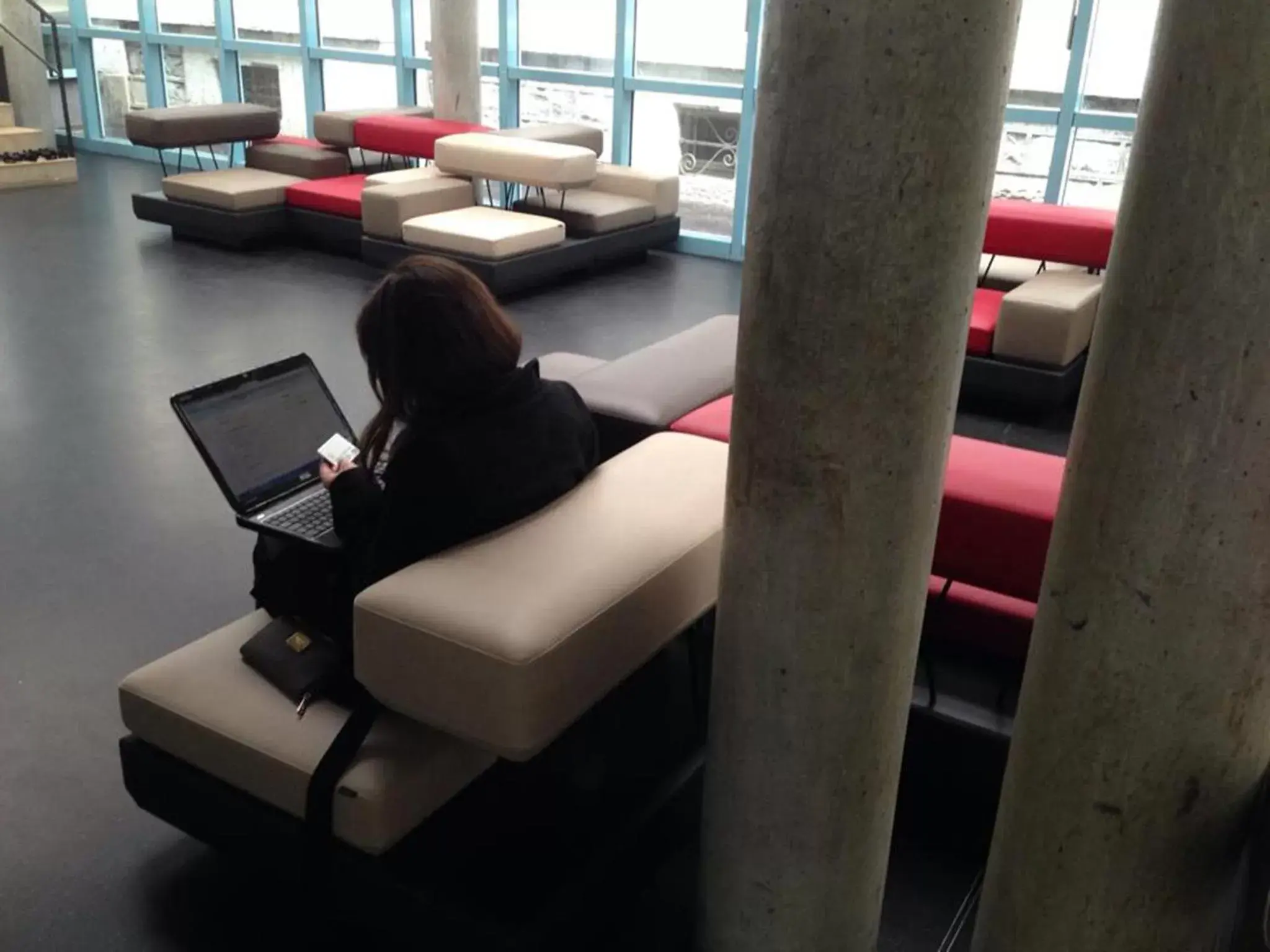 Lobby or reception in Geneva Hostel Lobby or reception in Geneva Hostel