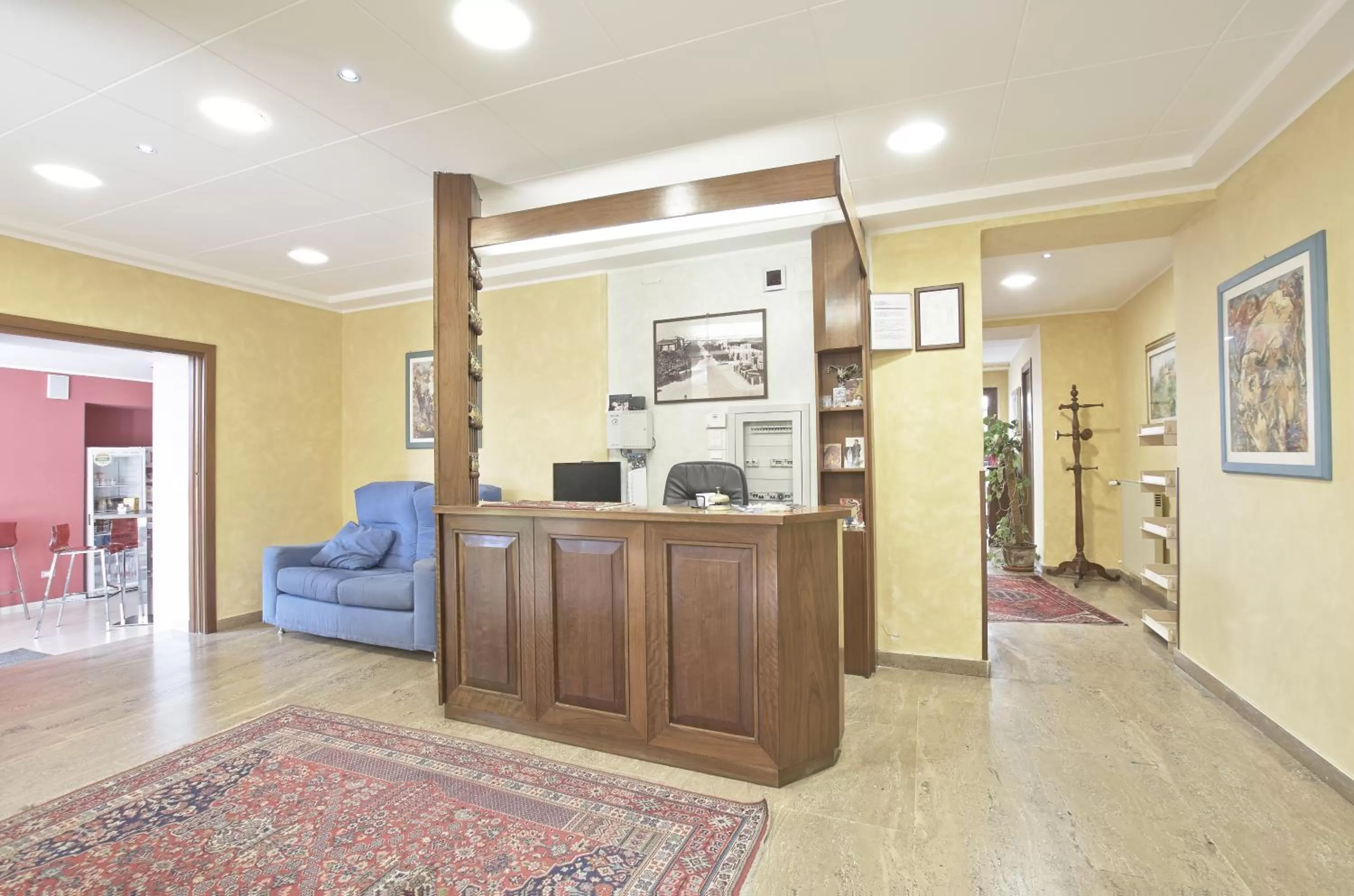Lobby or reception in Hotel Valentini Inn
