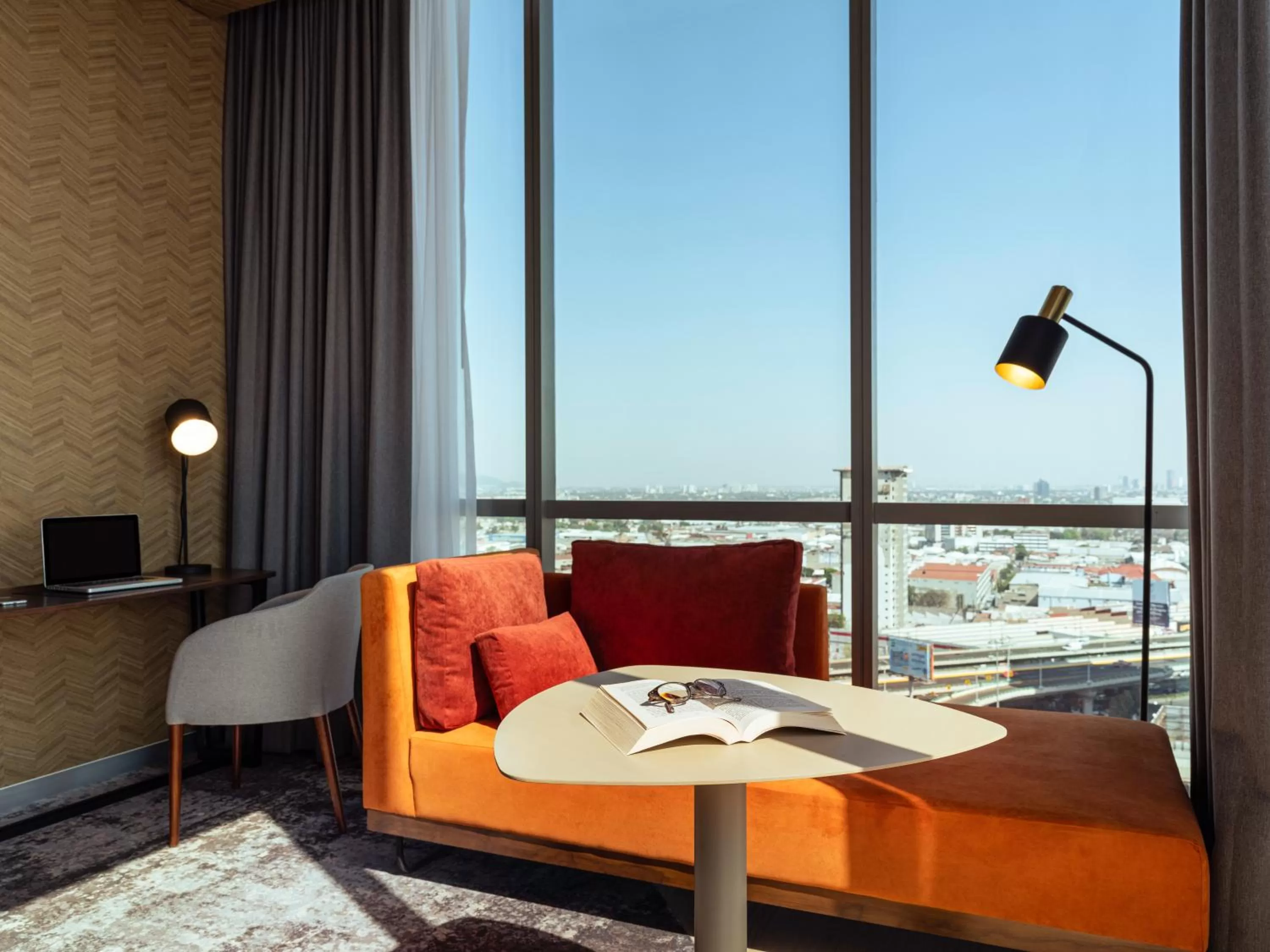 Seating area in Novotel Mexico City Toreo