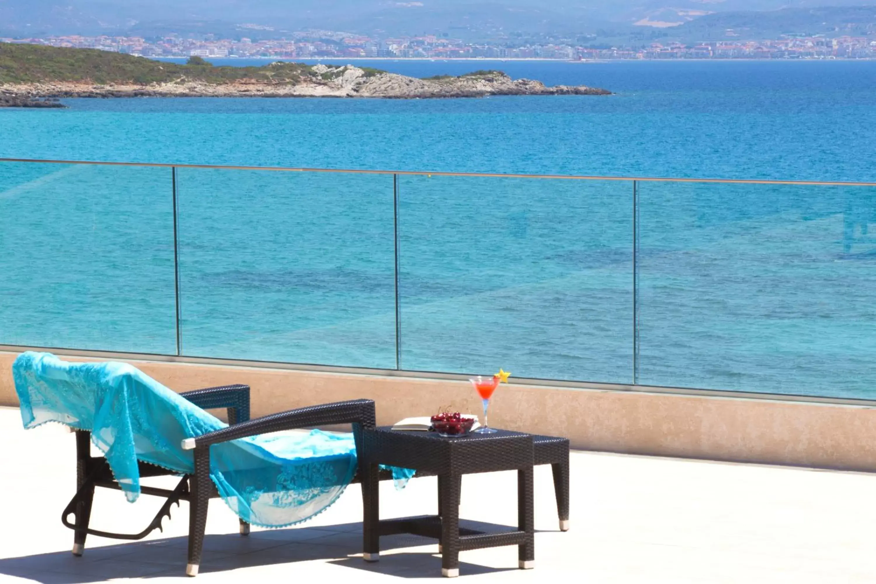 Sea view, Balcony/Terrace in Hotel Dei Pini