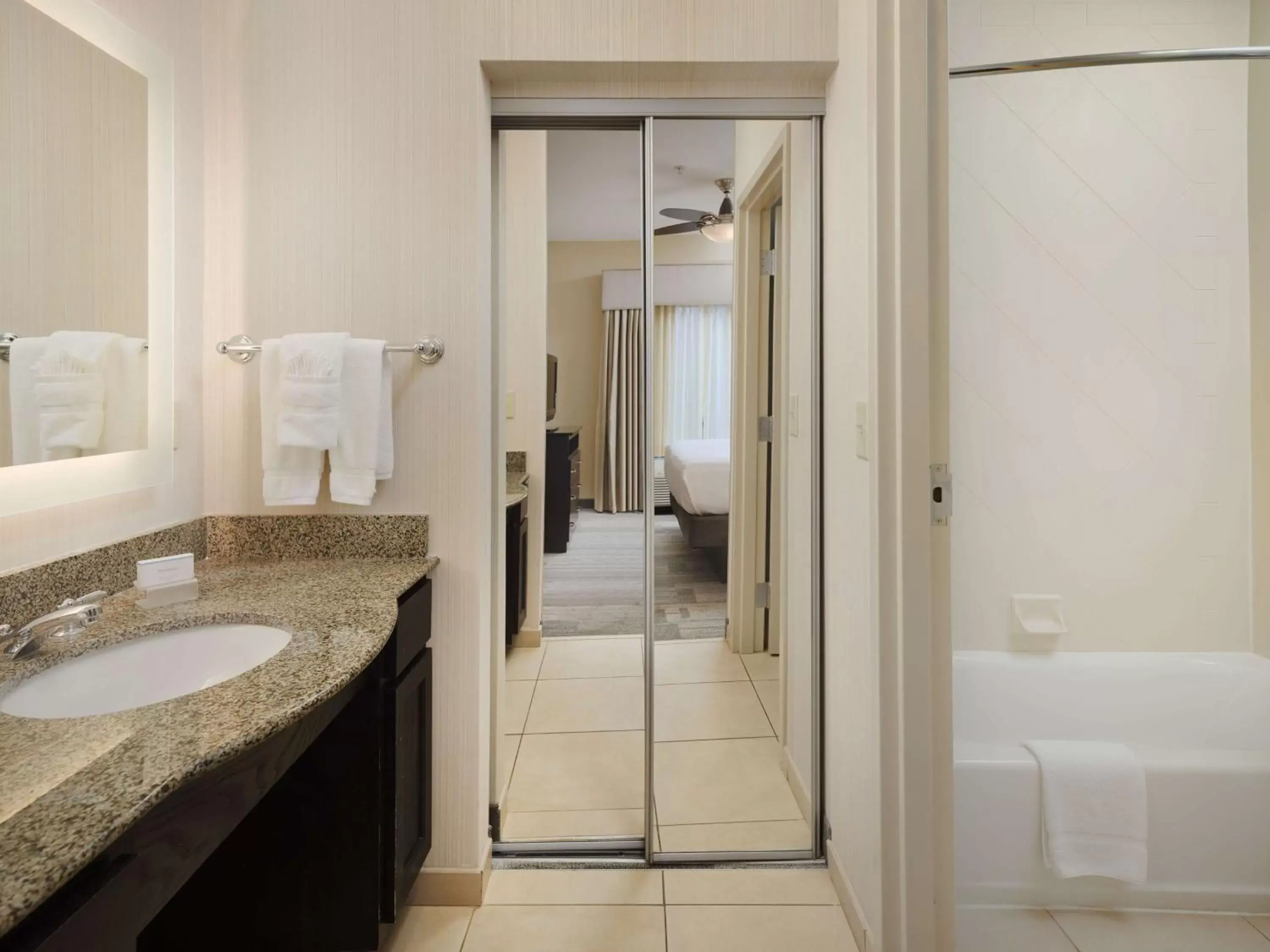 Bathroom in Homewood Suites by Hilton Atlanta NW/Kennesaw-Town Center