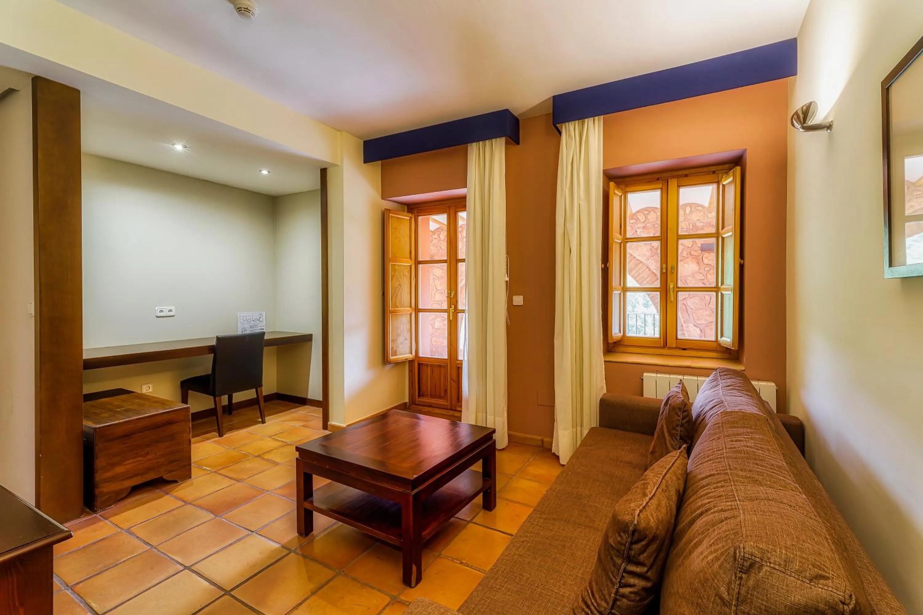 Living room in Jardines de La Santa