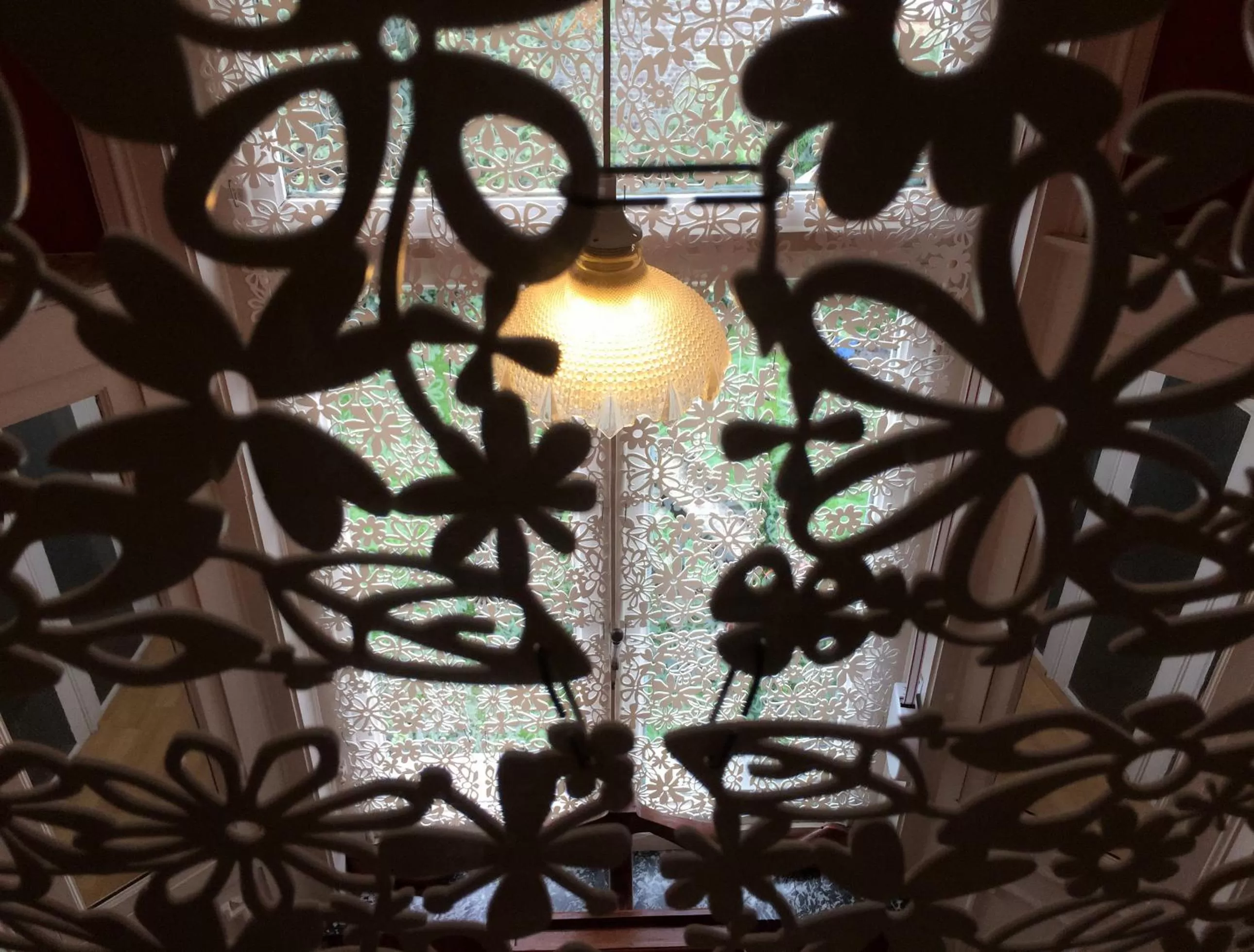 Decorative detail in B&B La demeure du Papillon