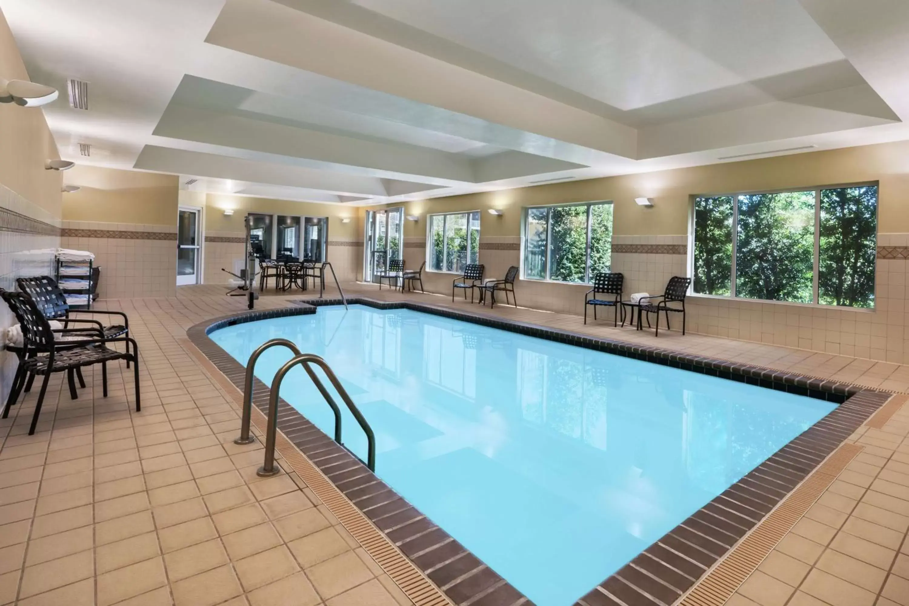 Pool view, Swimming Pool in Hilton Garden Inn Blacksburg University