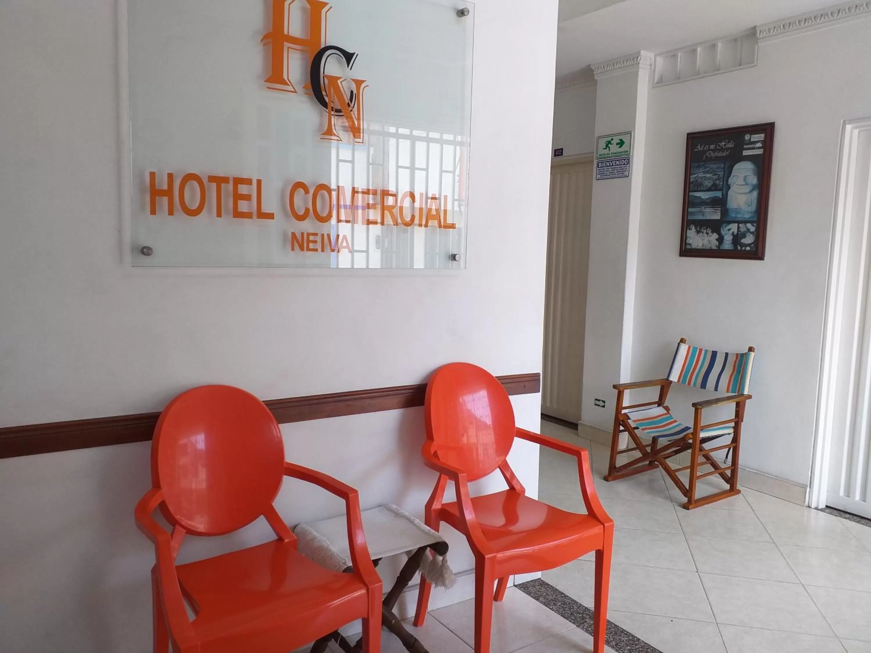 Lobby or reception in Hotel Comercial Neiva