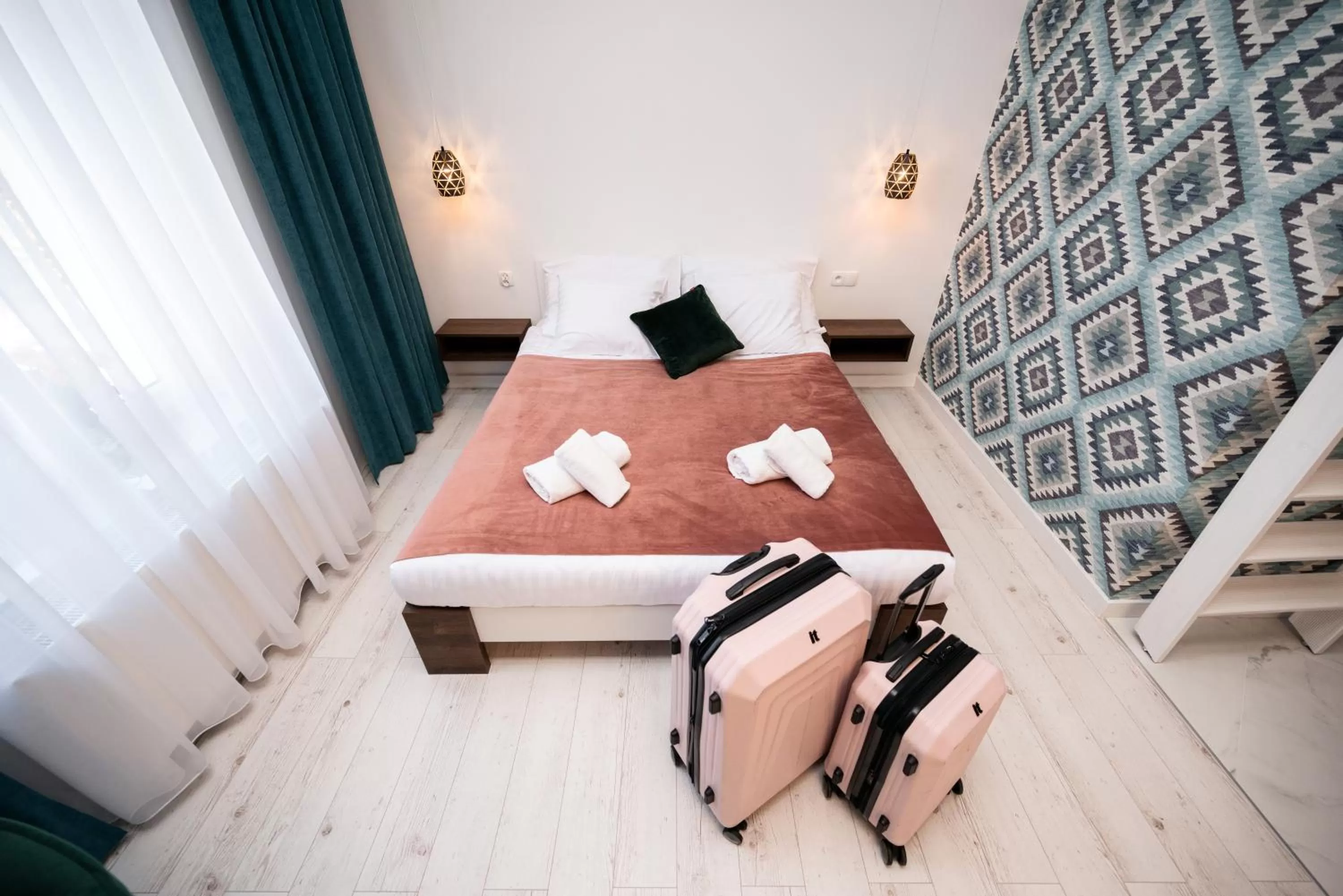 Bed in Hive Family House