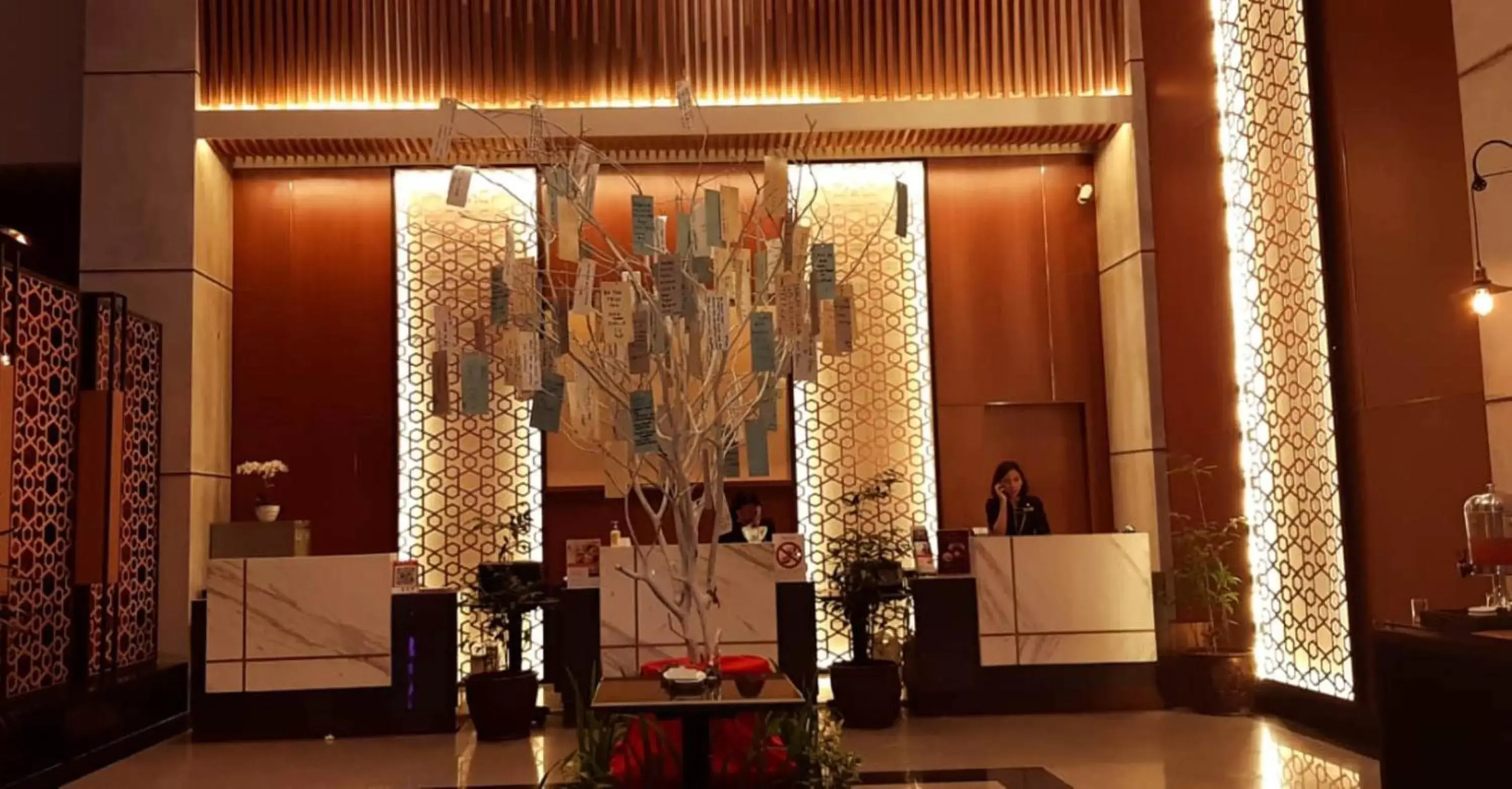 Lobby or reception in Swiss-Belhotel Borneo Samarinda Lobby or reception in Swiss-Belhotel Borneo Samarinda