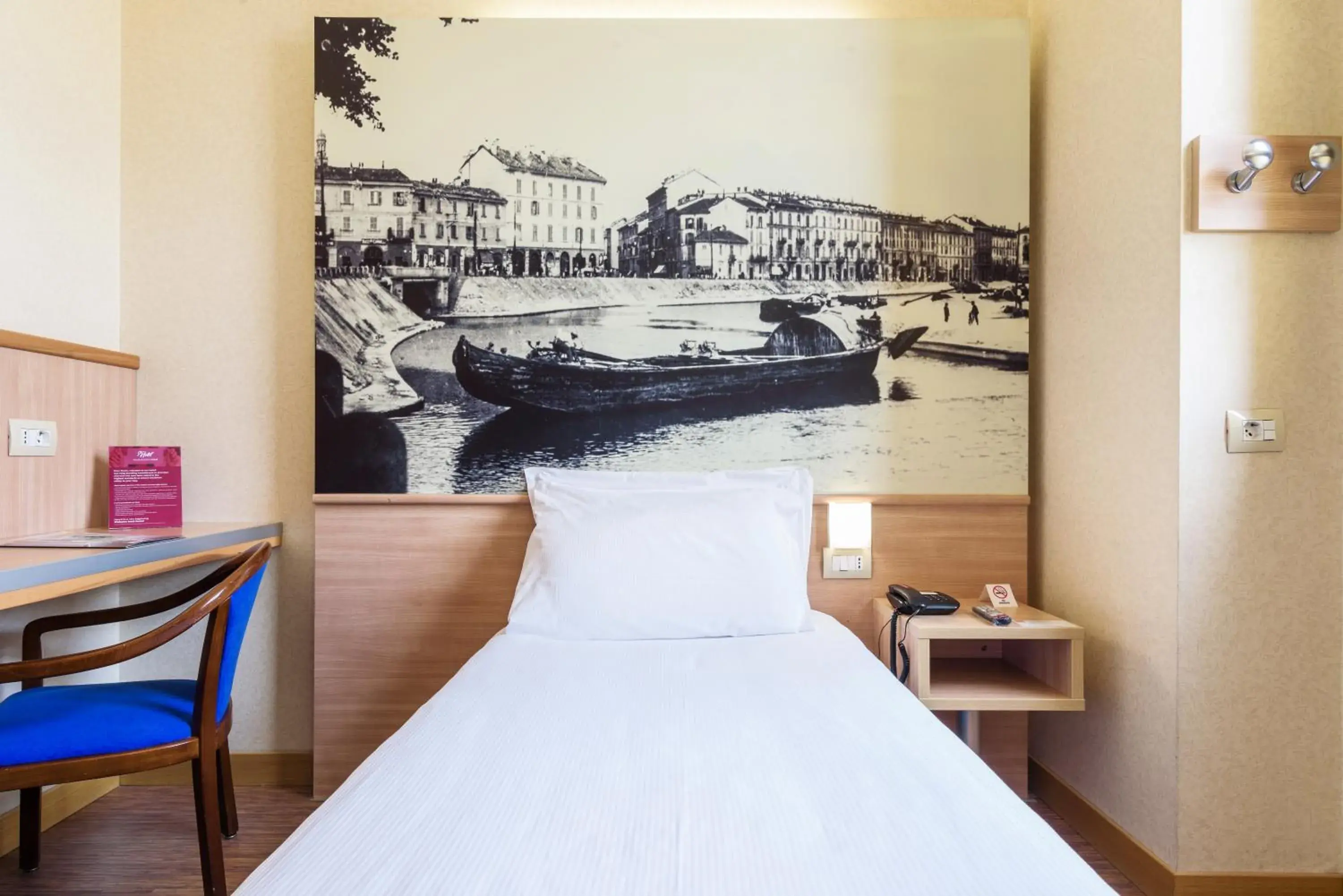 Single Room in B&B Hotel Milano Aosta