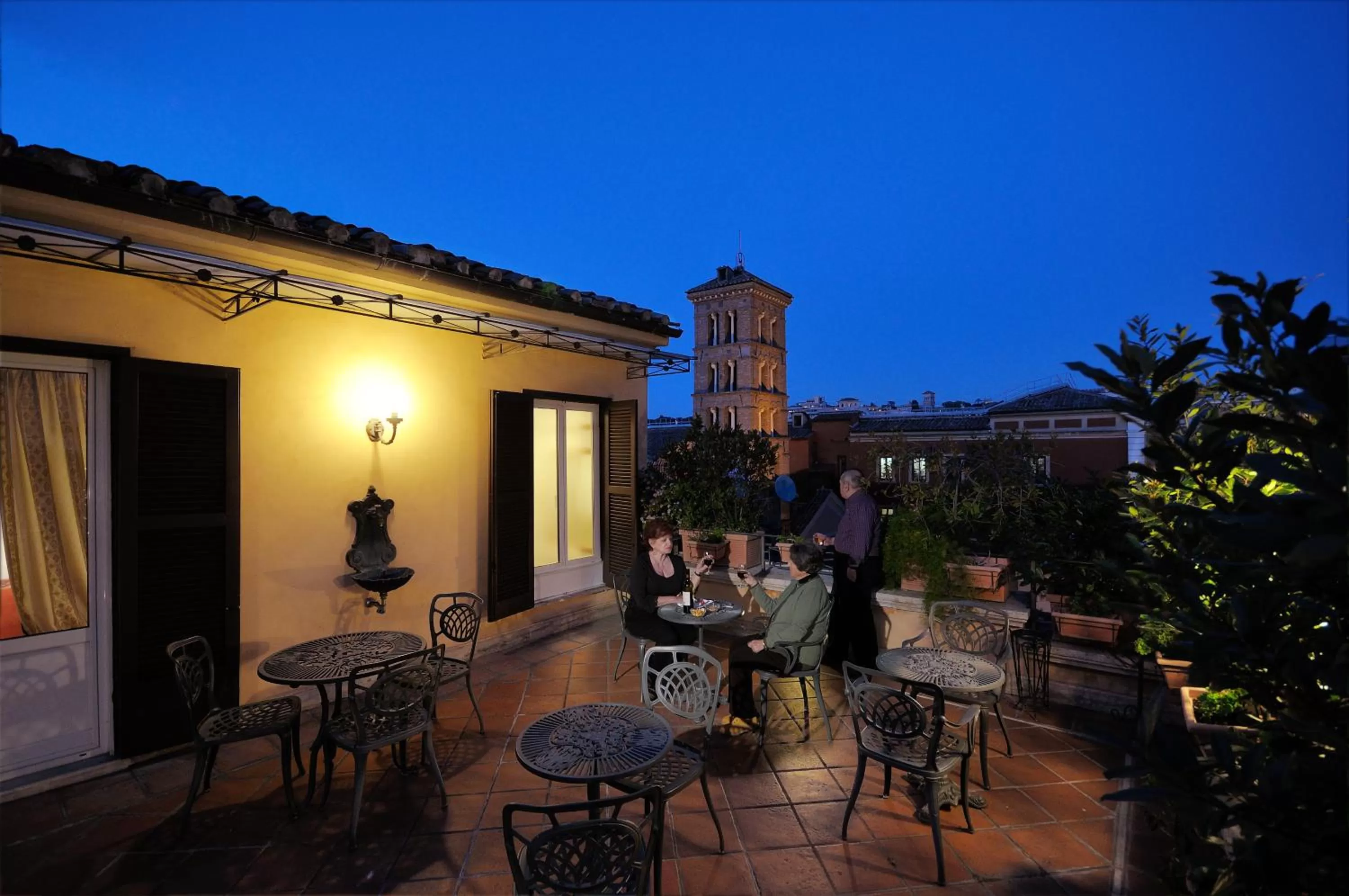 Patio in Parlamento Boutique Hotel