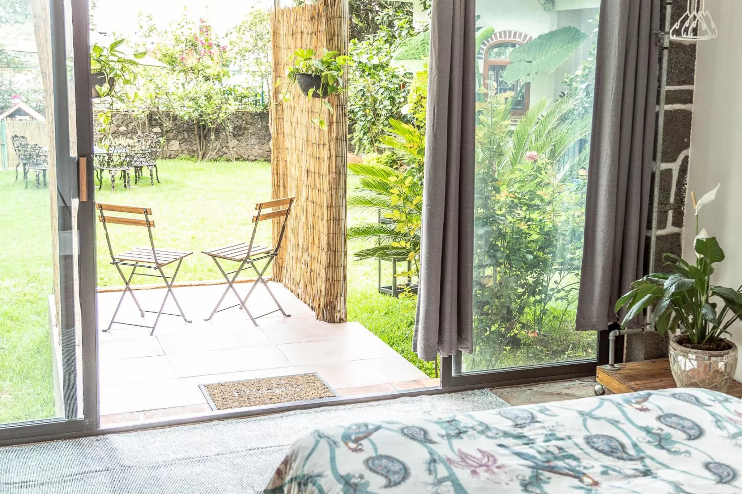 Garden view in Colibrí Turquesa