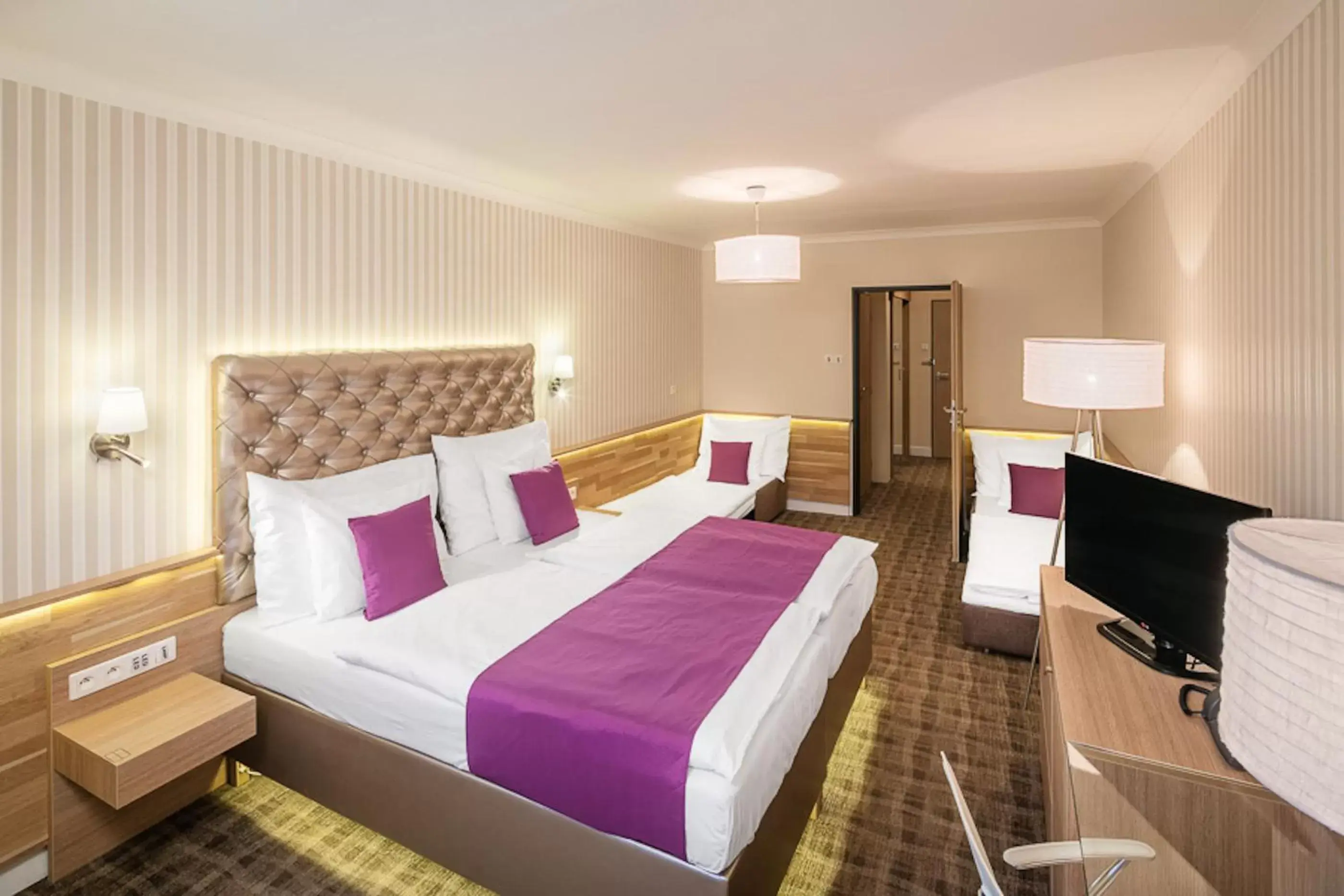 Bed, Room Photo in Pytloun Wellness Hotel Harrachov