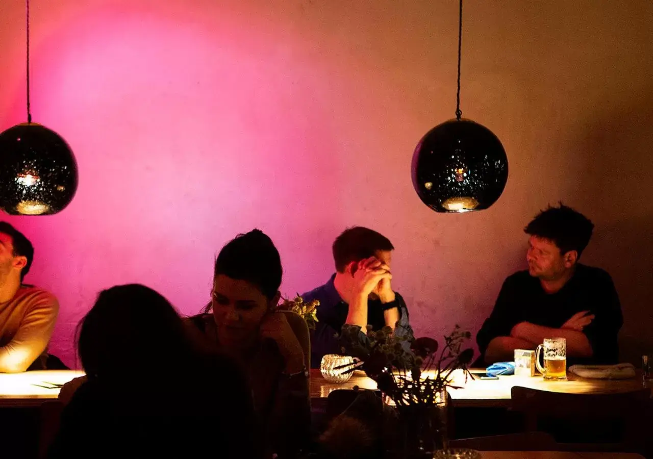 Lounge or bar in Michelberger Hotel Lounge or bar in Michelberger Hotel