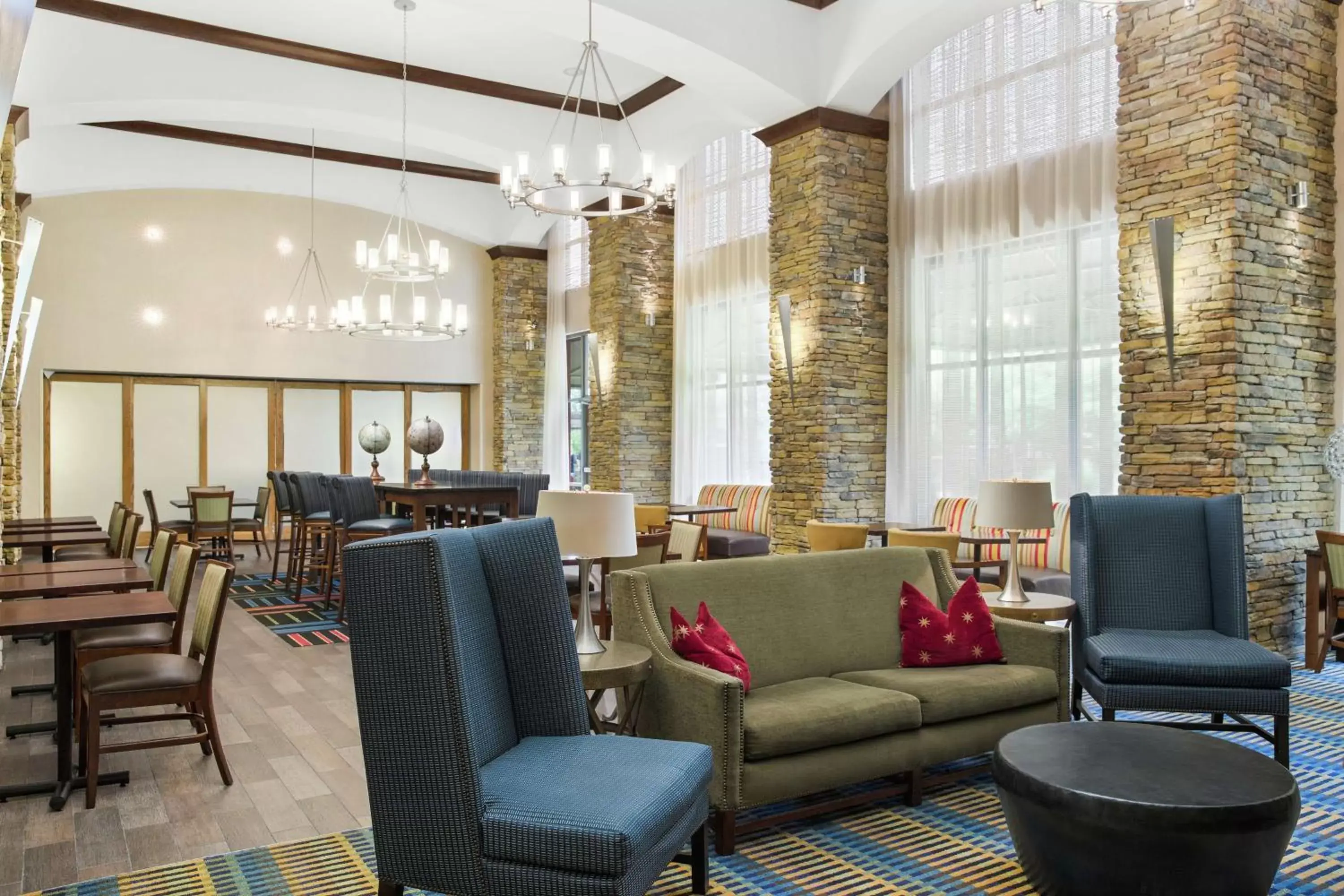 Lobby or reception in Hampton Inn Columbus/South-Fort Benning