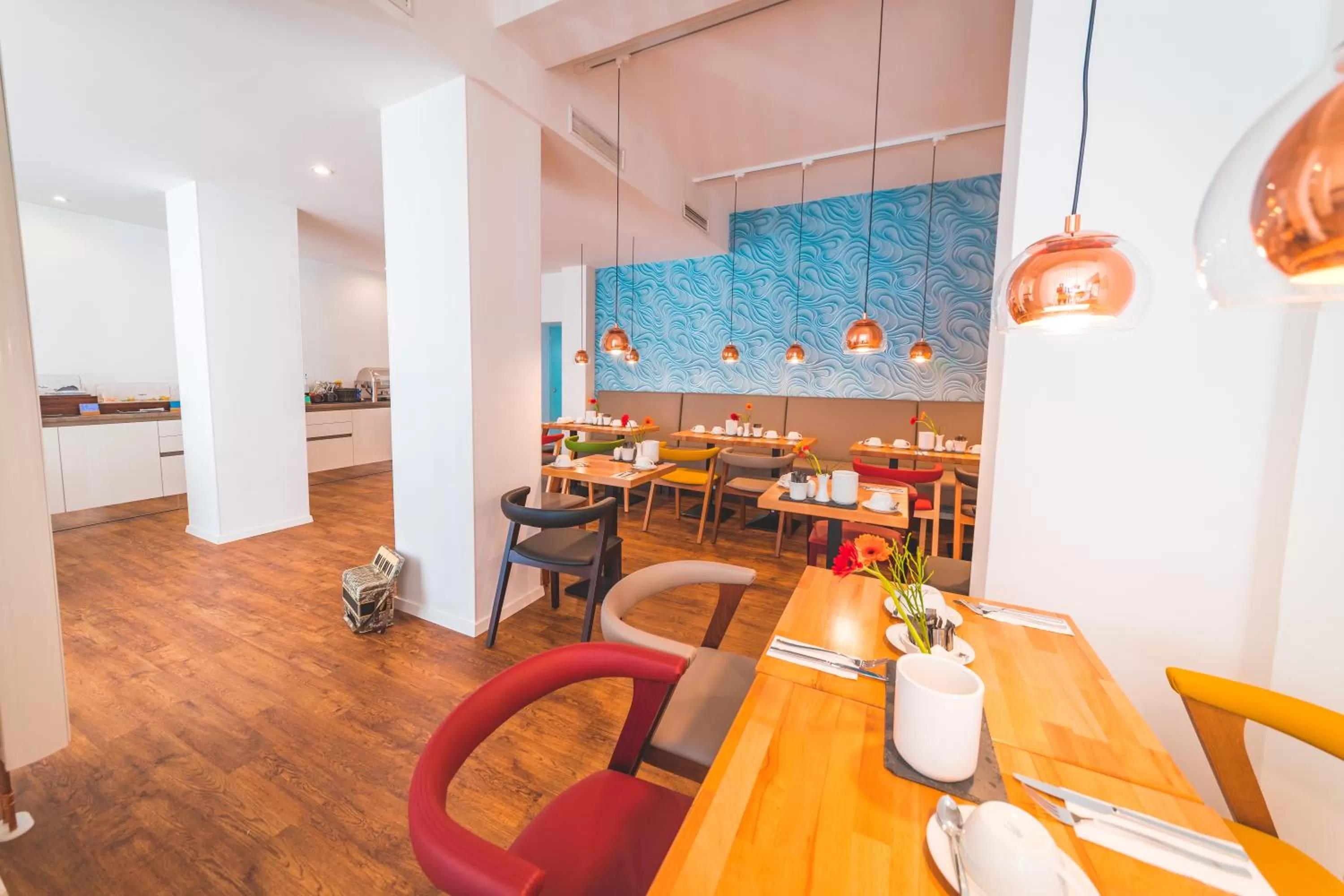 Dining area in Hotel via City Leipzig Mitte