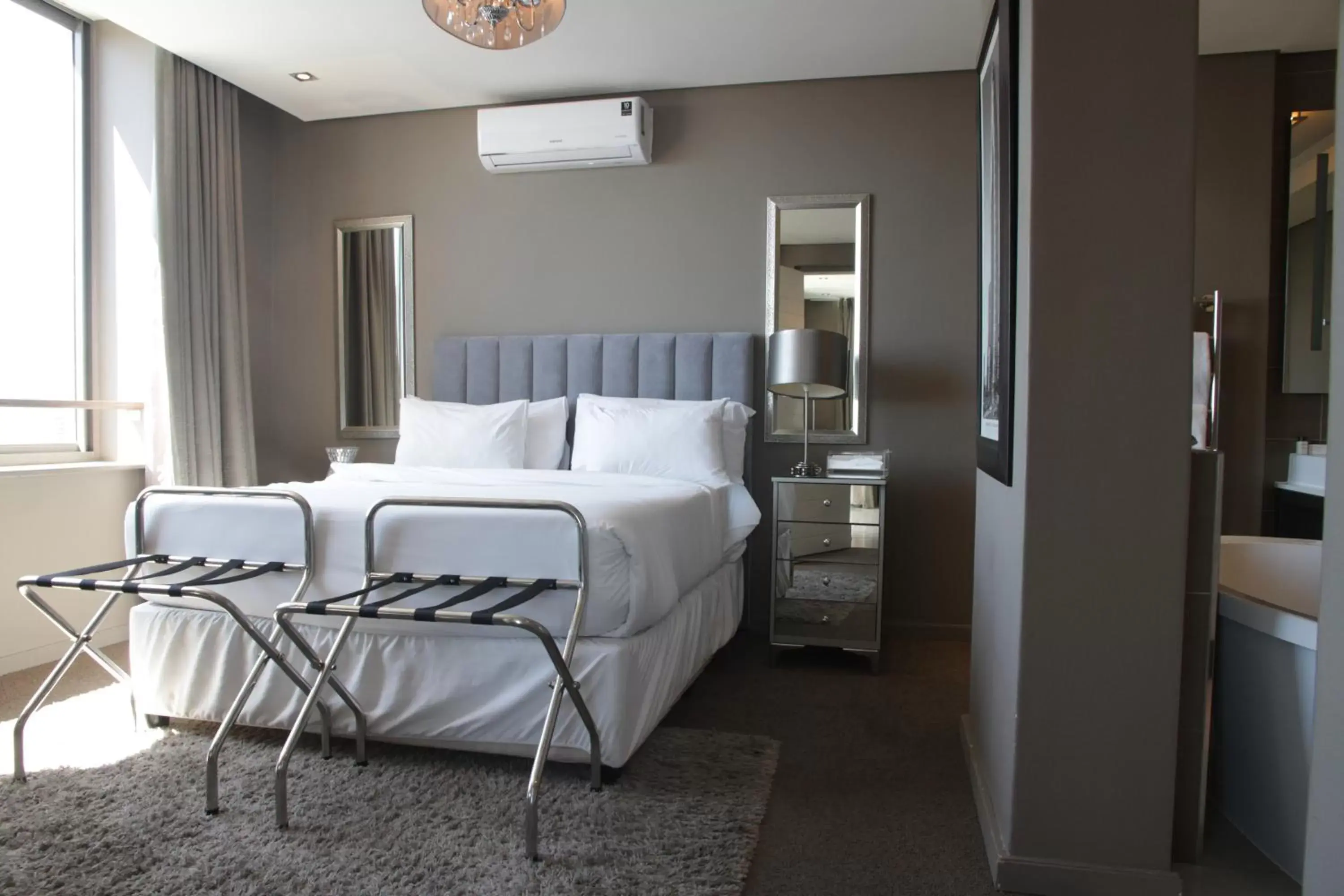 Bedroom, Bed in The Residences at Crystal Towers