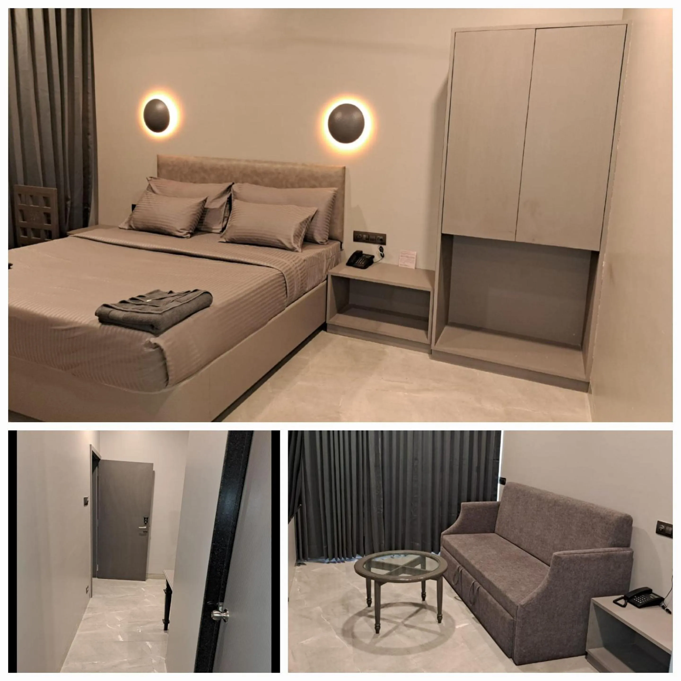 Living room, Bed in Sai Celebrations Inn Shirdi