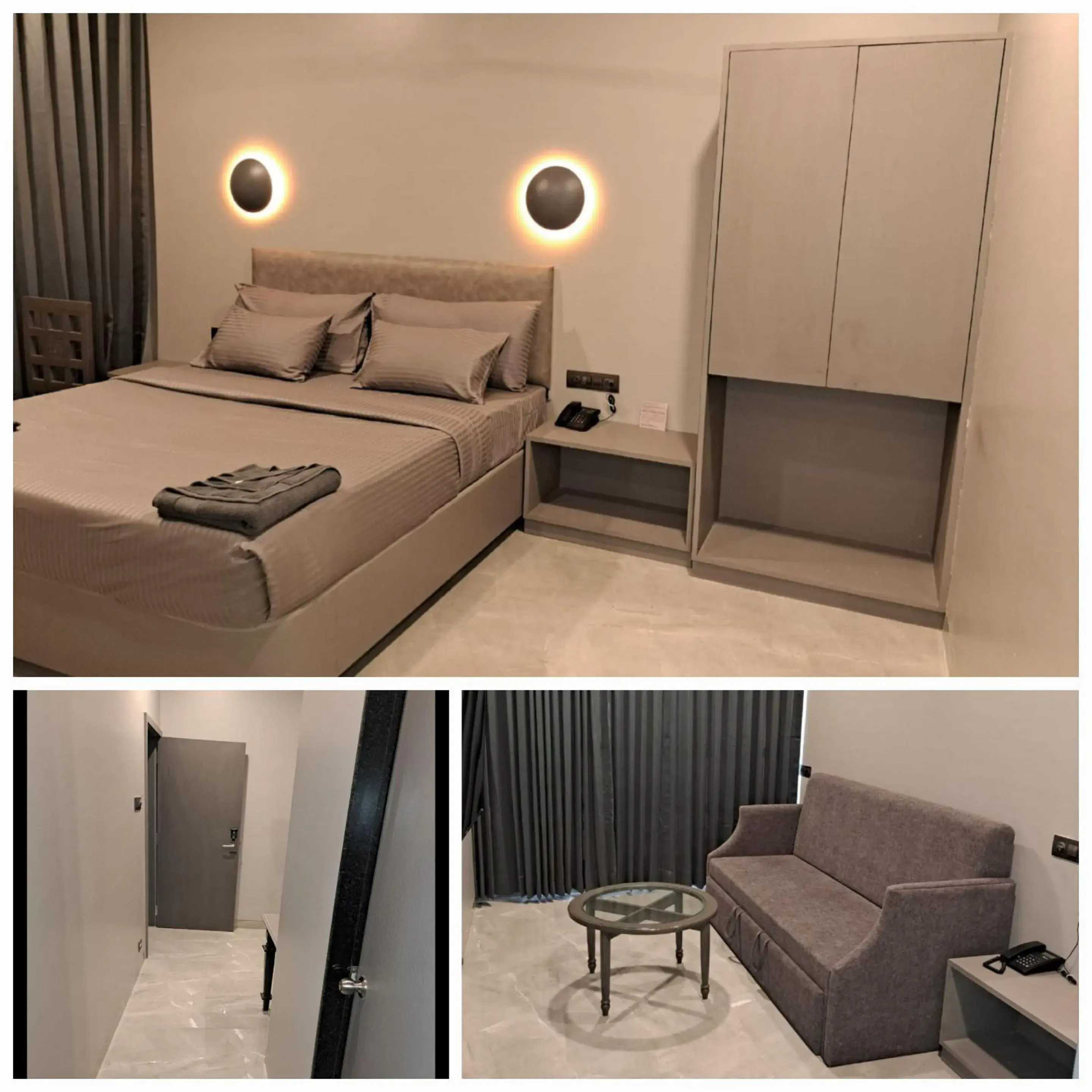 Living room, Bed in Sai Celebrations Inn Shirdi Living room, Bed in Sai Celebrations Inn Shirdi